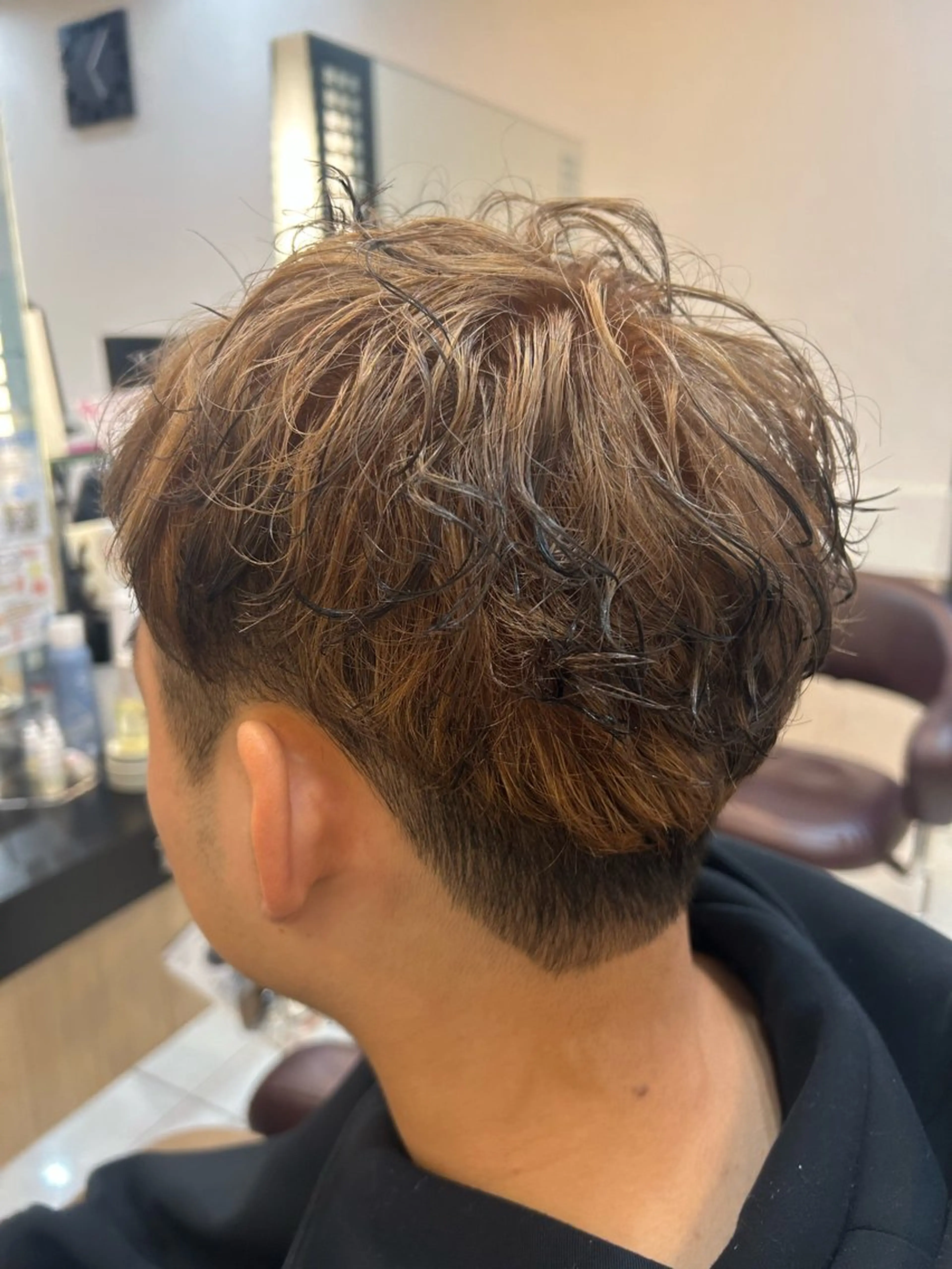 ショート カラー メンズ カット リリー /Men's/パーマのヘアスタイル