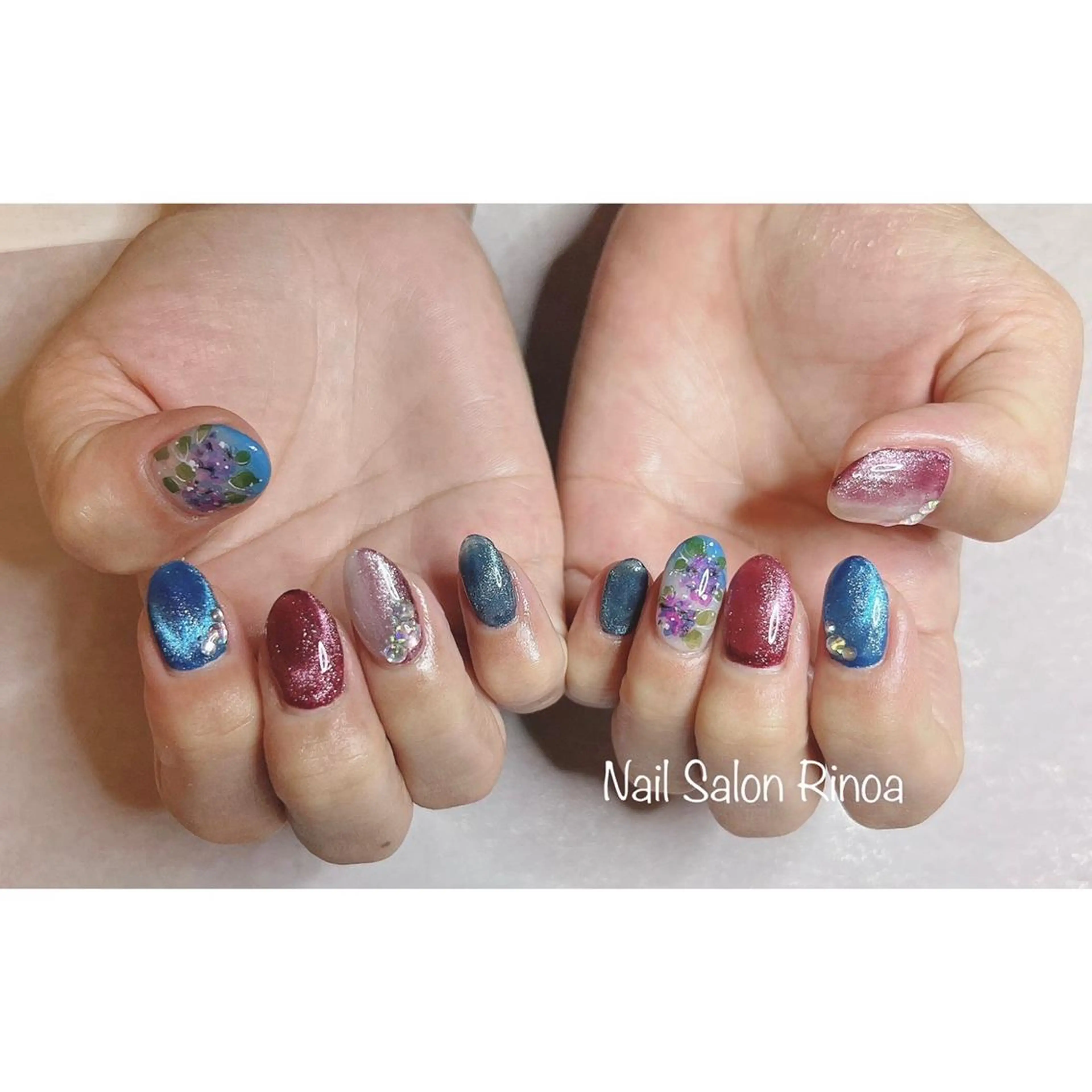 ネイル ハンドネイル フットネイル Nail Salon Rinoaのネイルデザイン