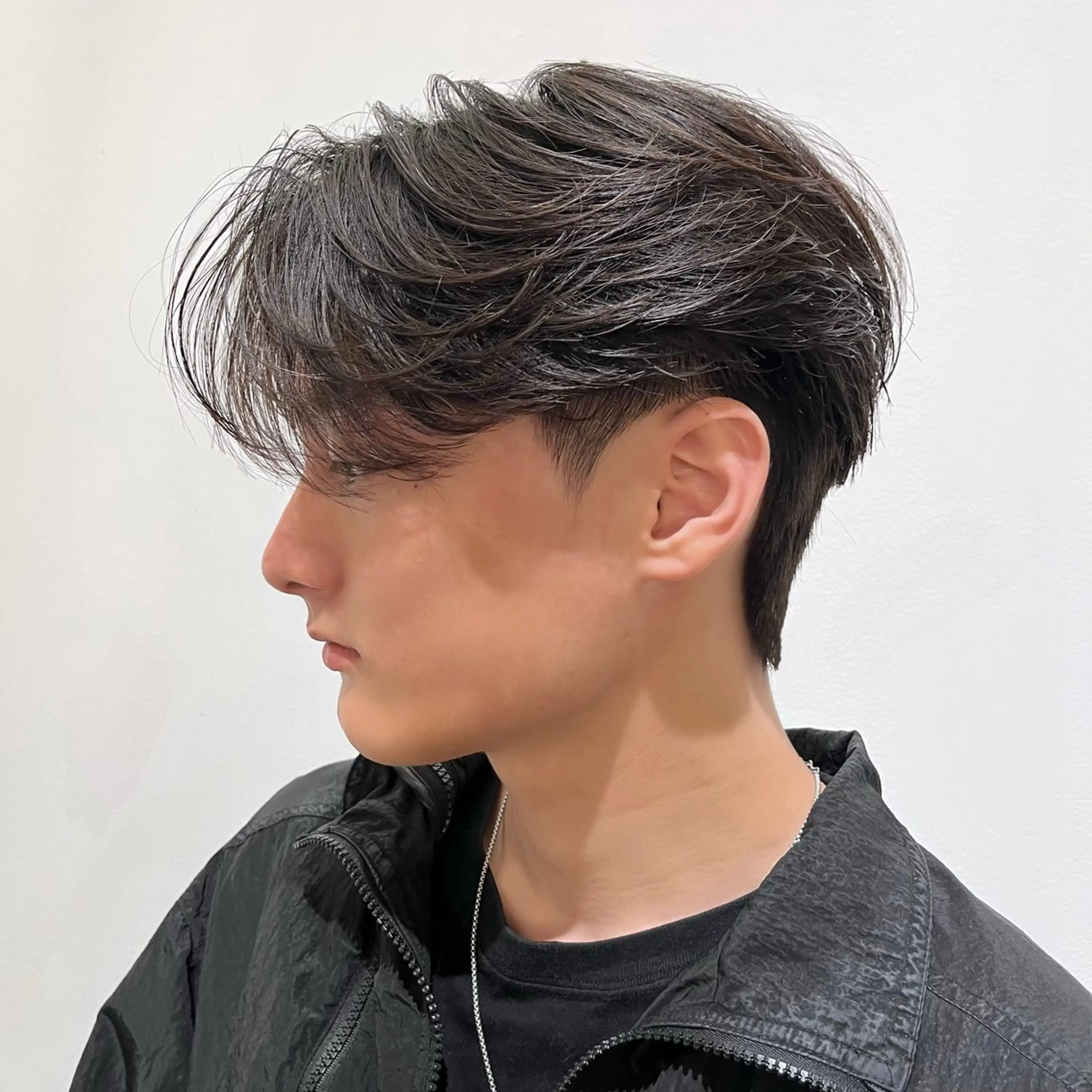 カット+ダウンパーマの写真