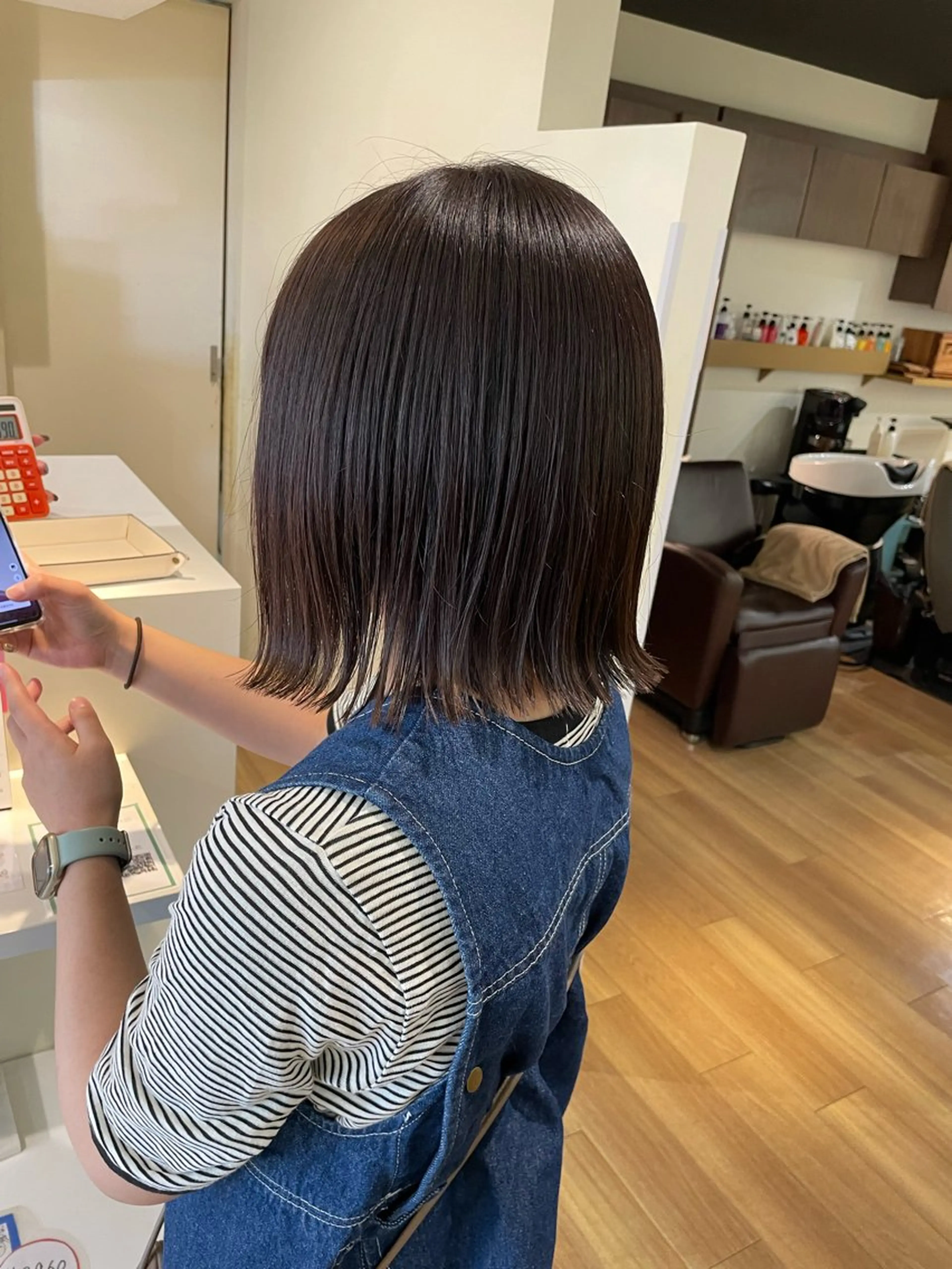 ショート カラー カット ヘアカラー トリートメント 韓国レイヤー🎀/ 顔周り特化🎀/豊田のヘアスタイル