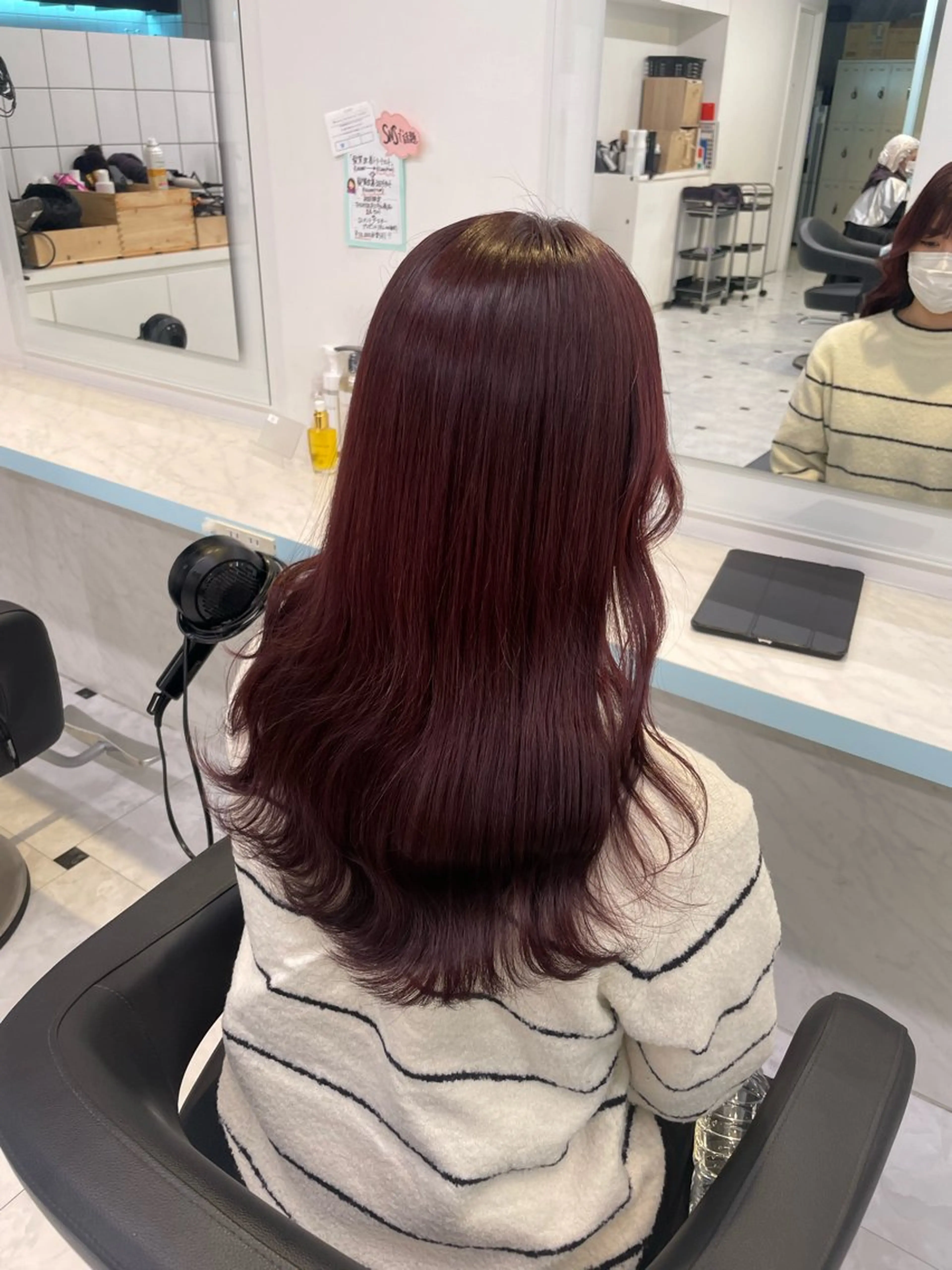 ロング カラー 🤍韓国大人っぽ ベージュMAI🤍のヘアスタイル