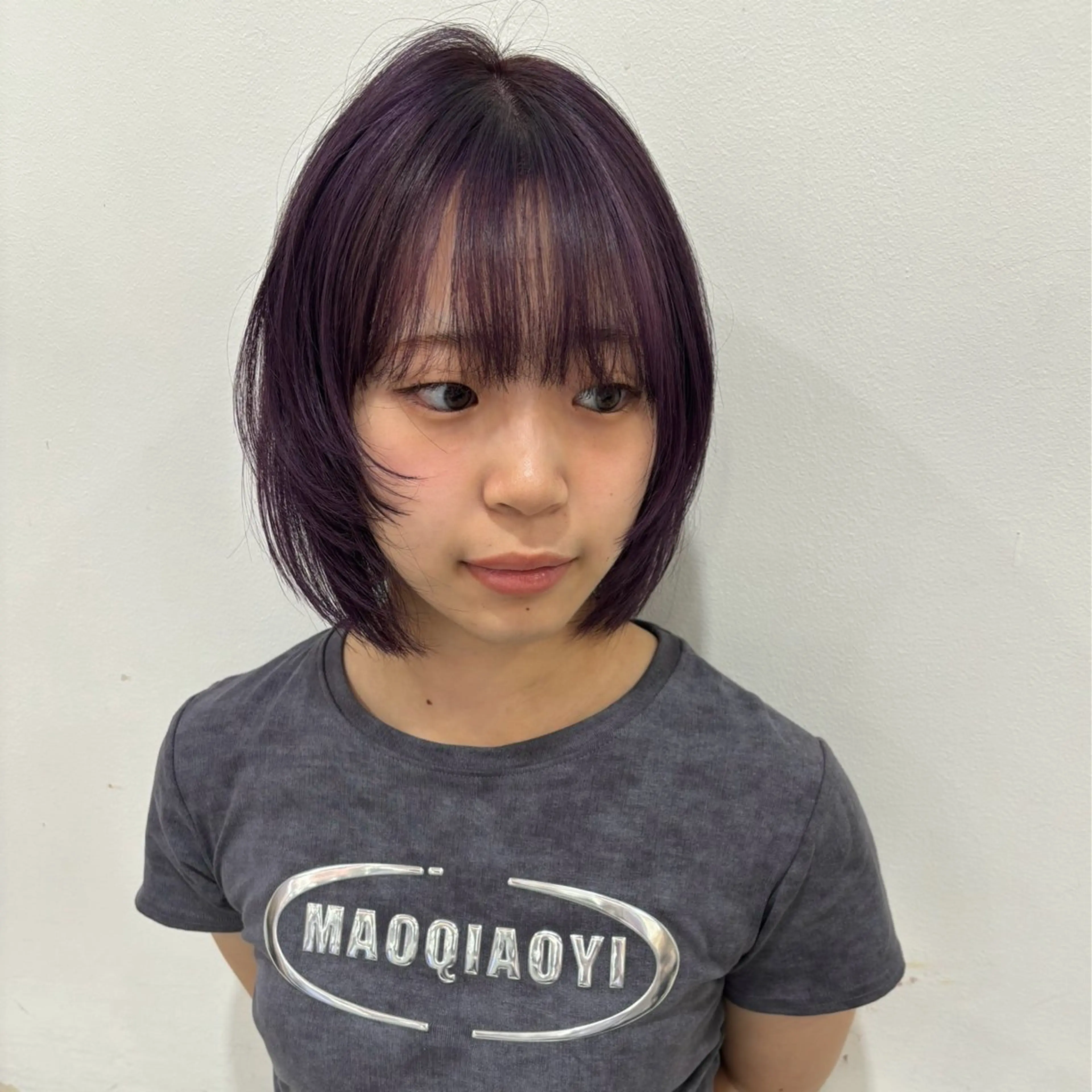 ショート カラー ラベンダーカラー ハイレイヤー レイヤーカット 🎀レイヤー/ カラー🐕‍🦺anのヘアスタイル