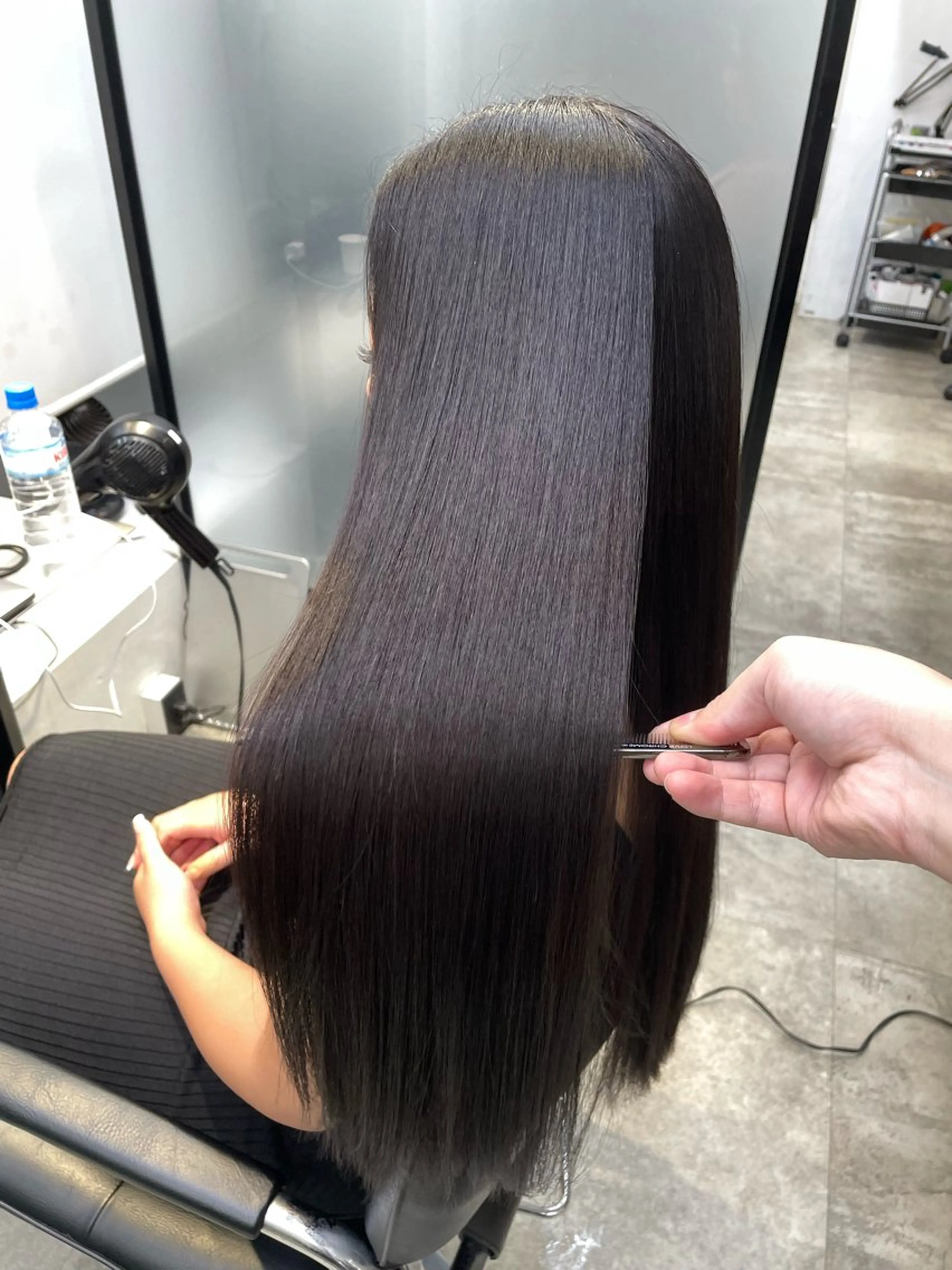 ロング トリートメント ヘアセット 髪質改善/艶髪 🫧佐藤景流🫧のヘアスタイル
