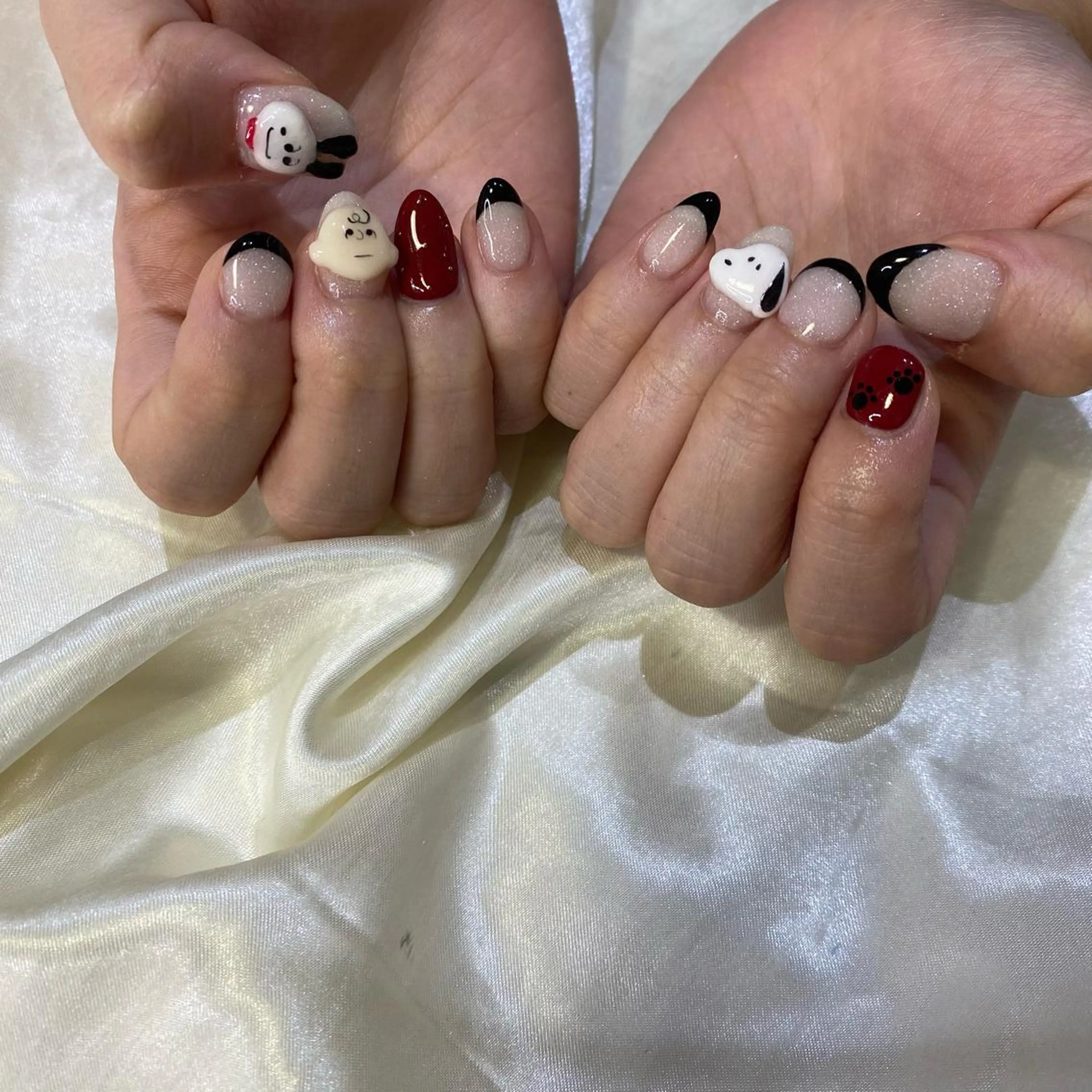 ネイル ハンドネイル 西岡 杏のネイルデザイン