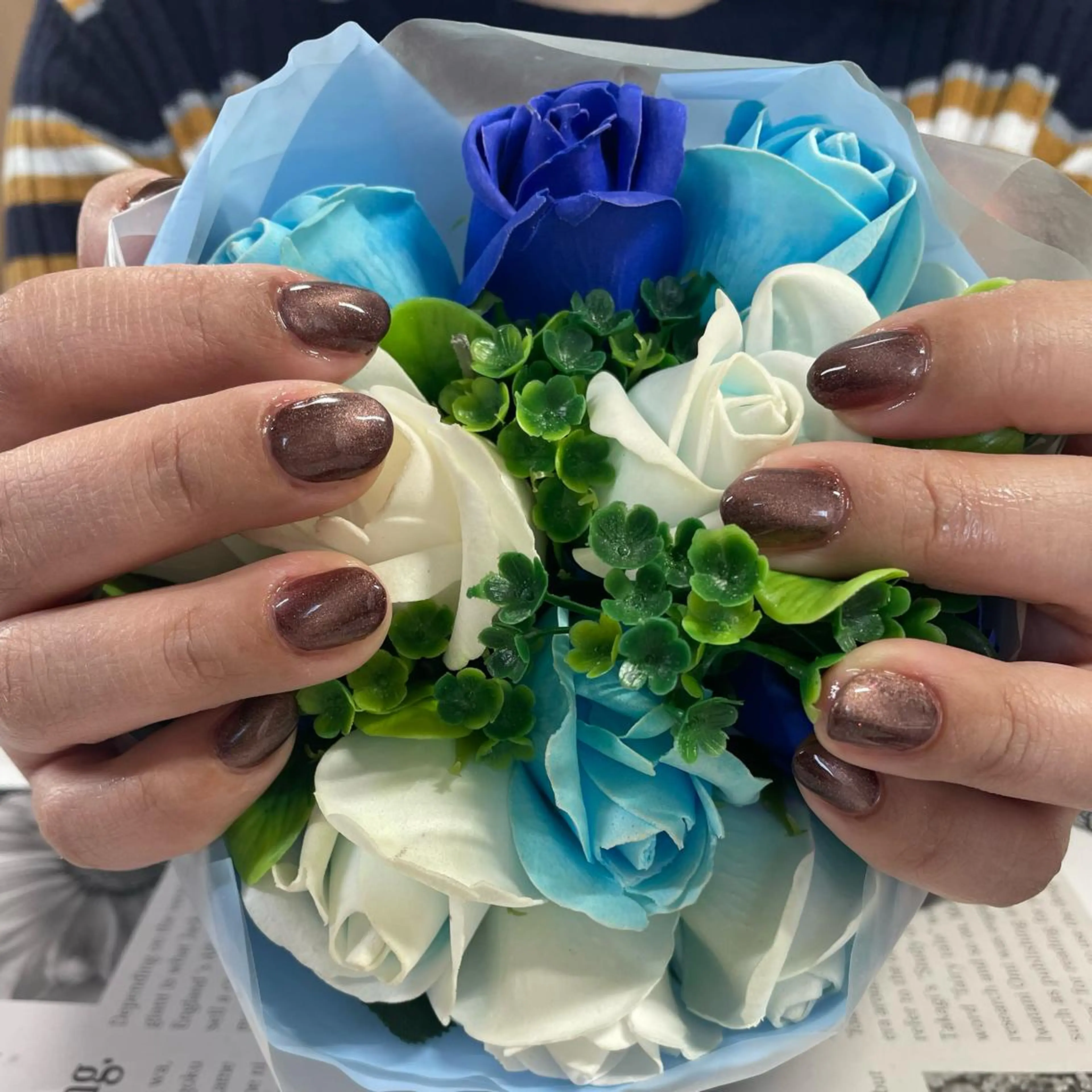 ネイル マグネットネイル 奥園 良恵のネイルデザイン