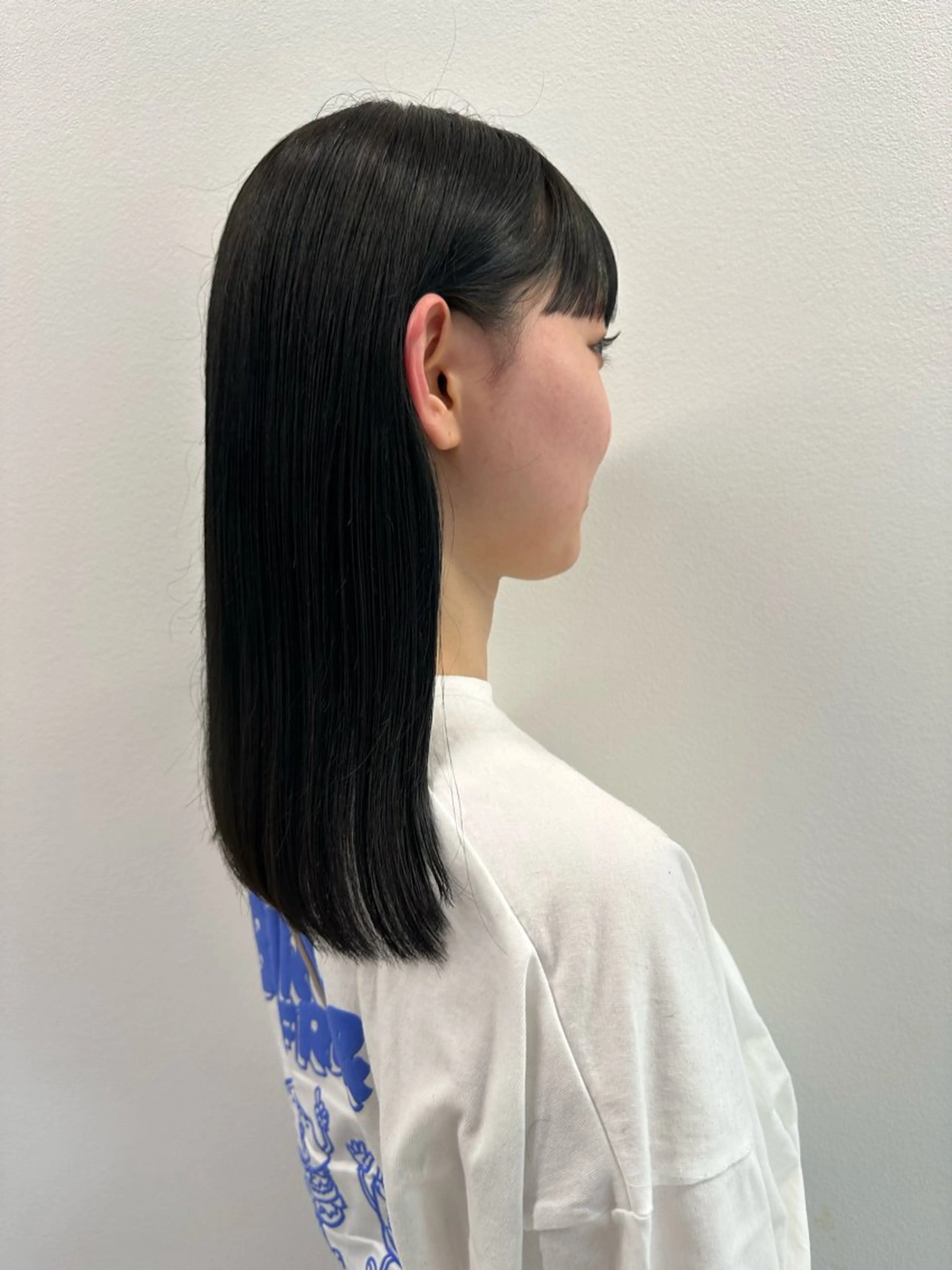 セミロング カラー ヘアカラー トリートメント 韓国/ヘアアレンジ/ 髪質改善/夏美のヘアスタイル
