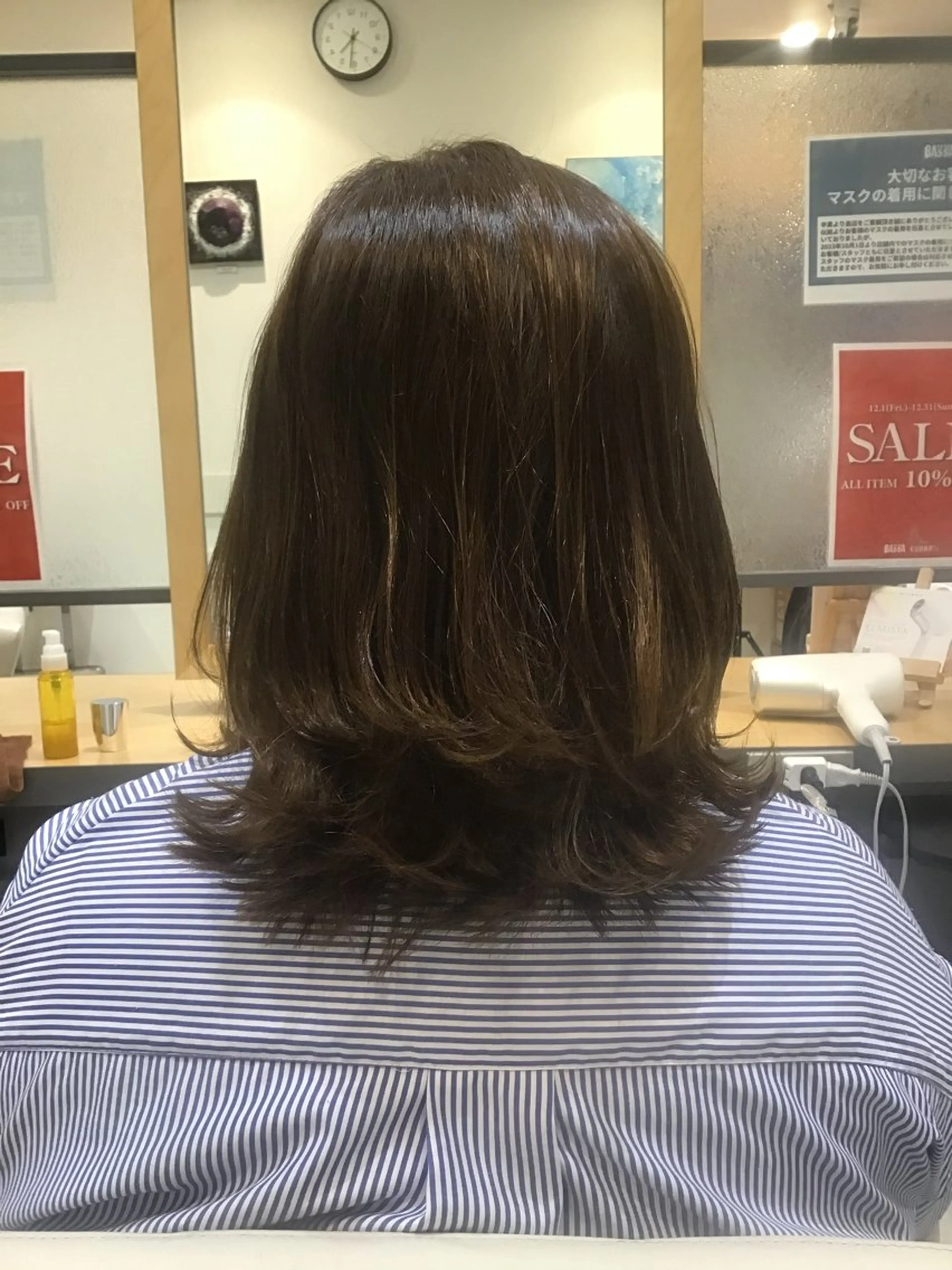 ミディアム ヘアアレンジ カット ヘアカラー トリートメント ◽️Daiki／ 髪質再生◽️のヘアスタイル