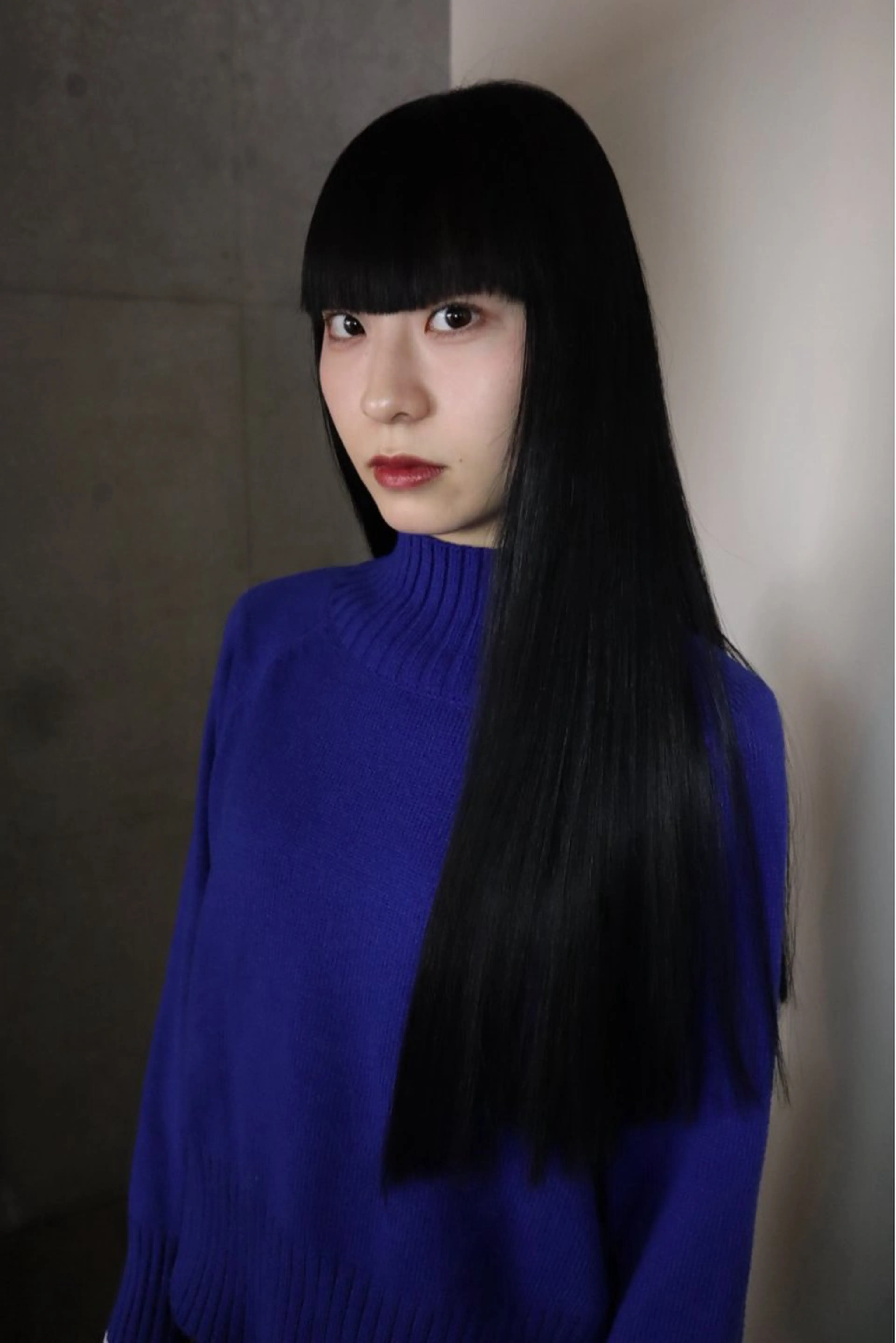 ロング カラー 金尾 凜のヘアスタイル