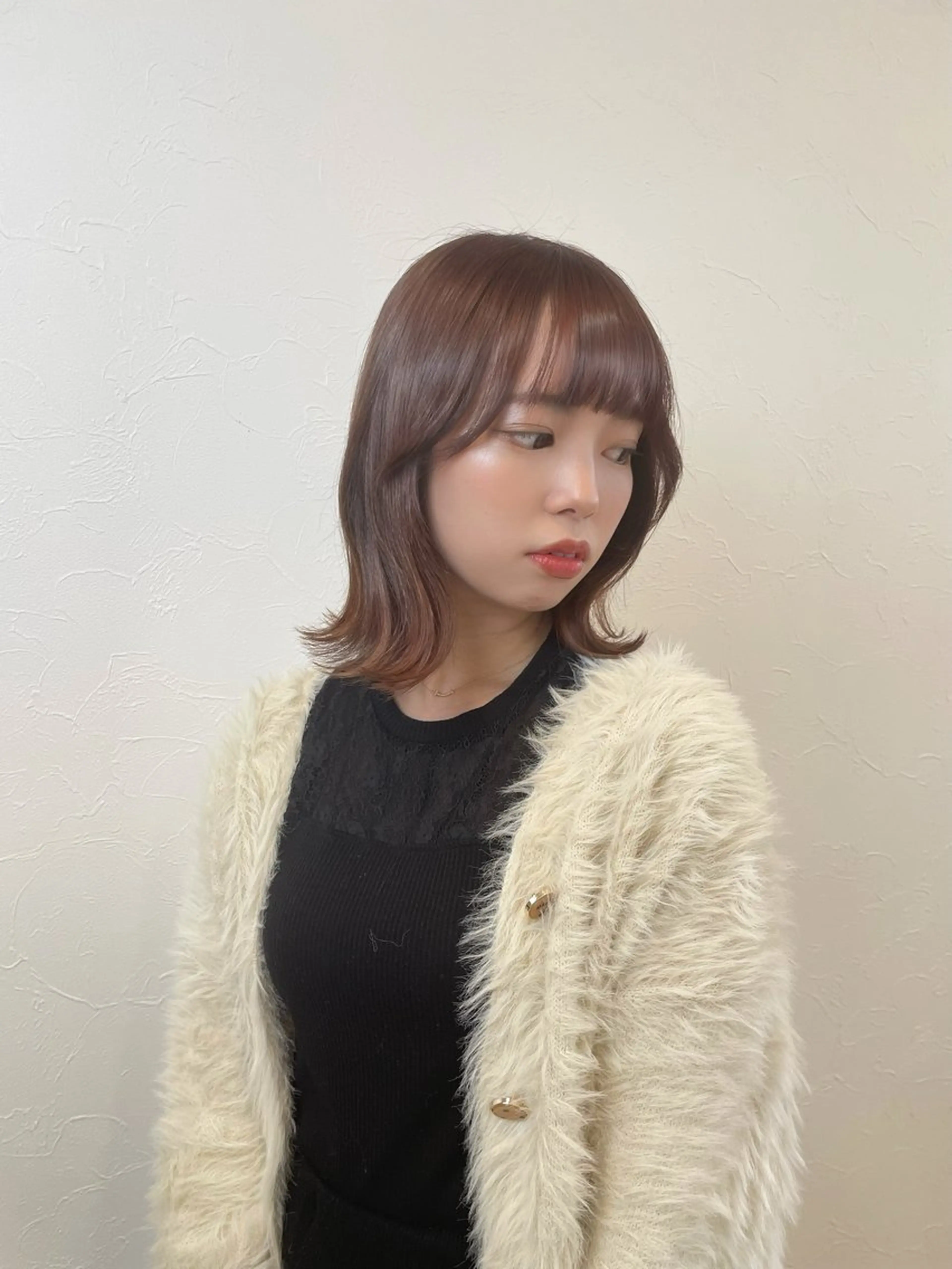 【⭐️当日予約限定⭐️】白髪染めもOK◎似合わせカット＋透明感カラーの写真