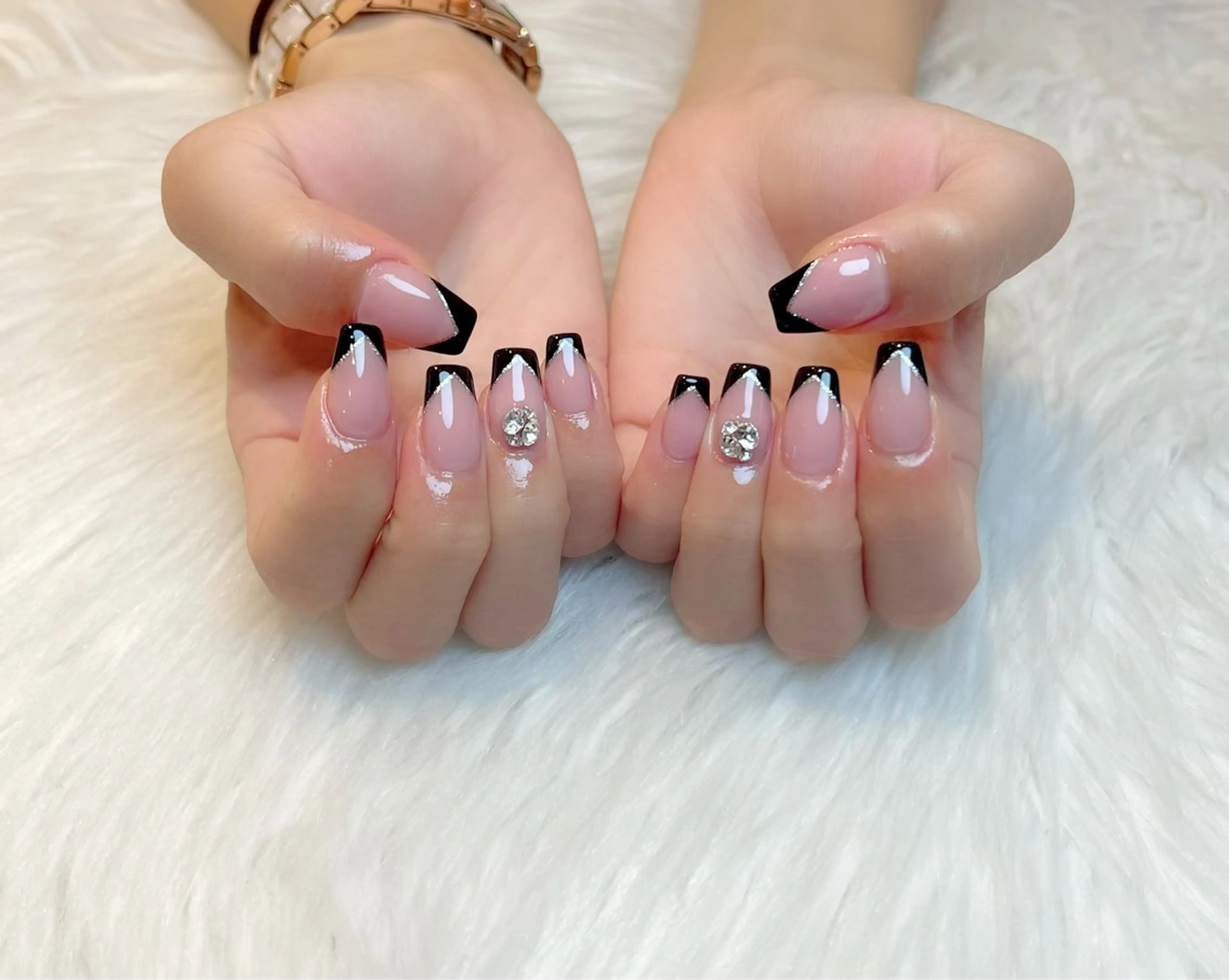 ネイル ラメ(グリッター) ハンドネイル Lino+ ネイル&よもぎ蒸しのネイルデザイン