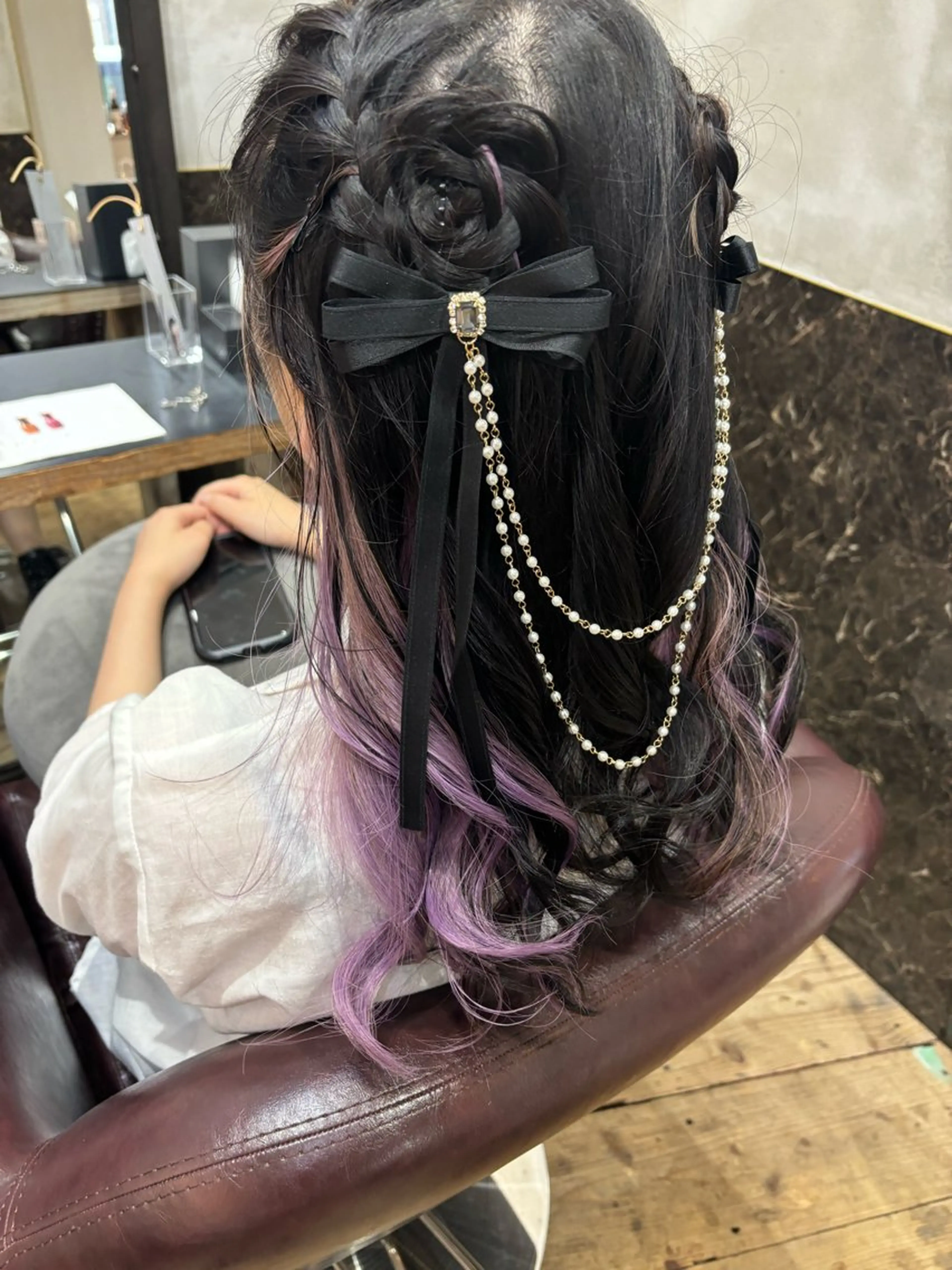 ヘアアレンジ YOMU SUZUのヘアスタイル