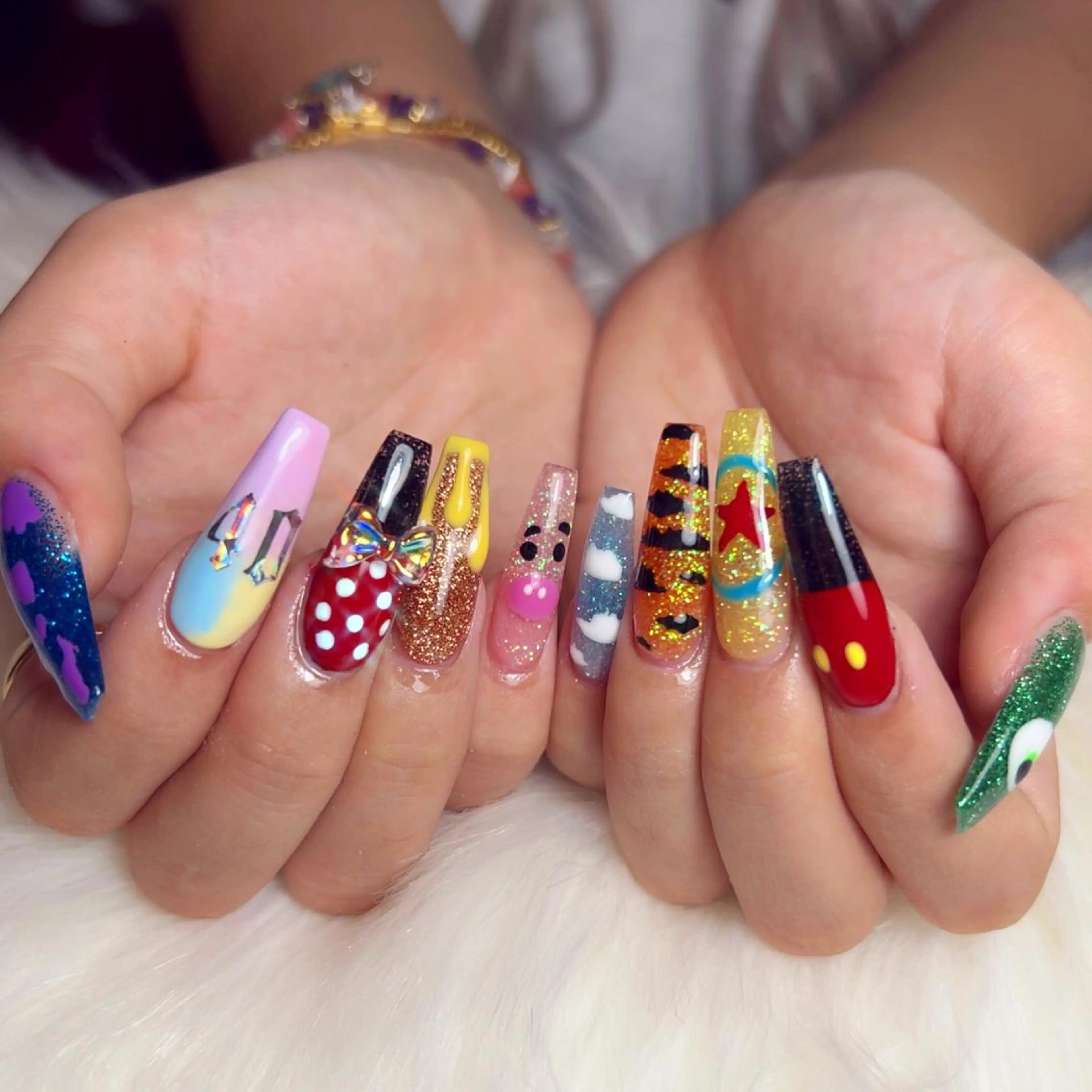 ロング ネイル nail salon azuのネイルデザイン