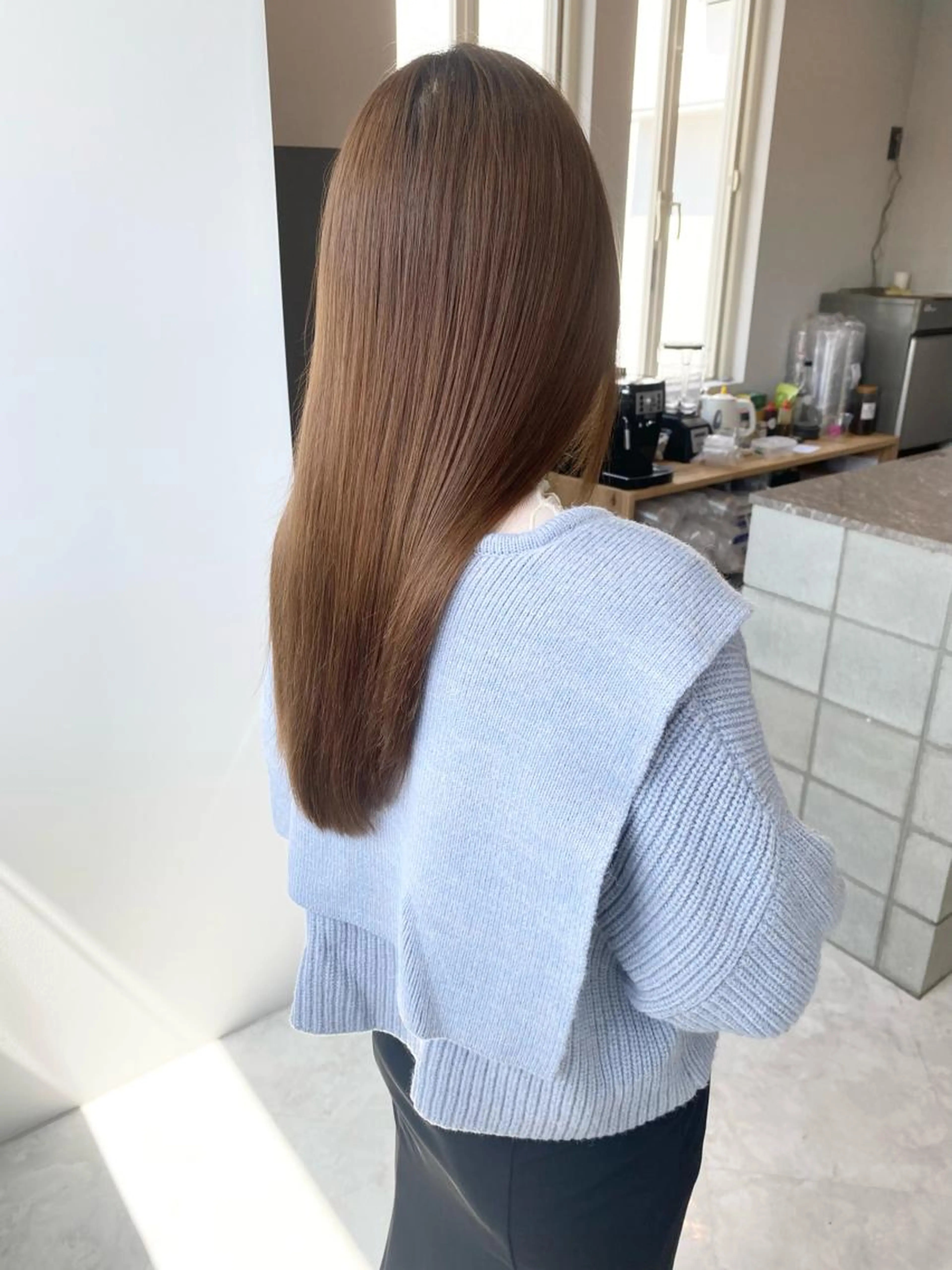 似合わせカット＋艶々縮毛矯正の写真