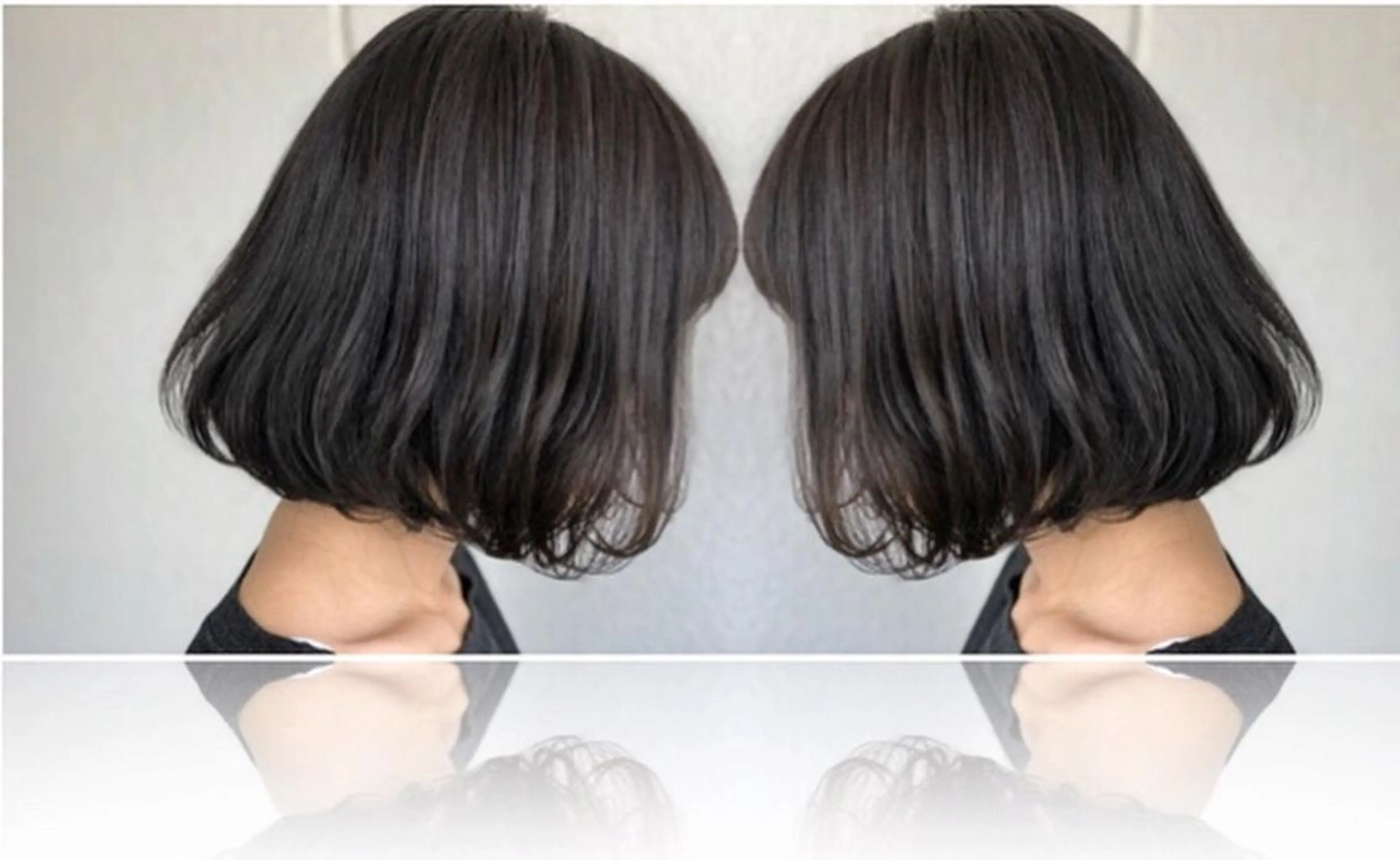 ミディアム カラー かわさき ともやのヘアスタイル