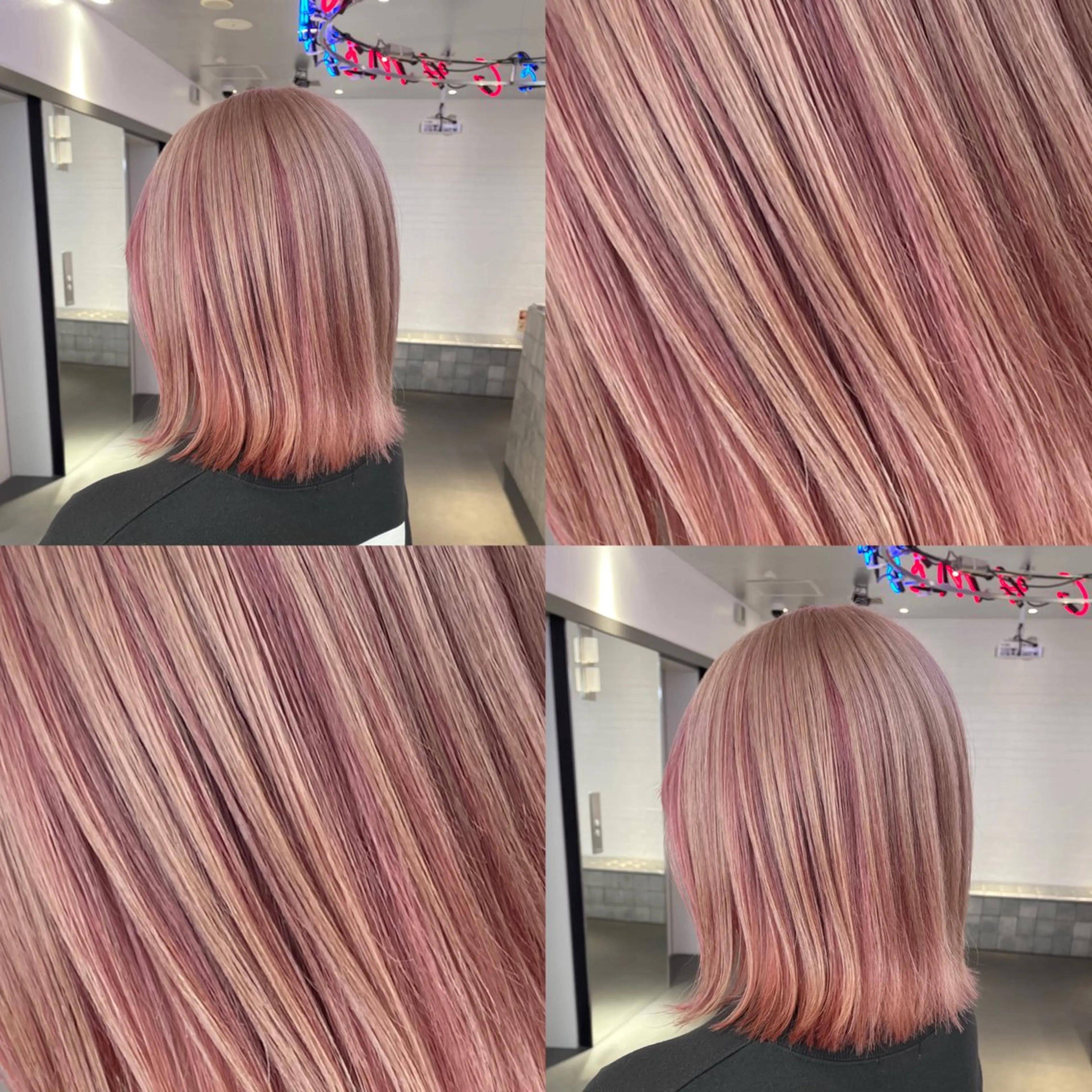🍒アンブレラカラー+トリートメント🍒表面のみのブリーチカラーのお客様向け！の写真