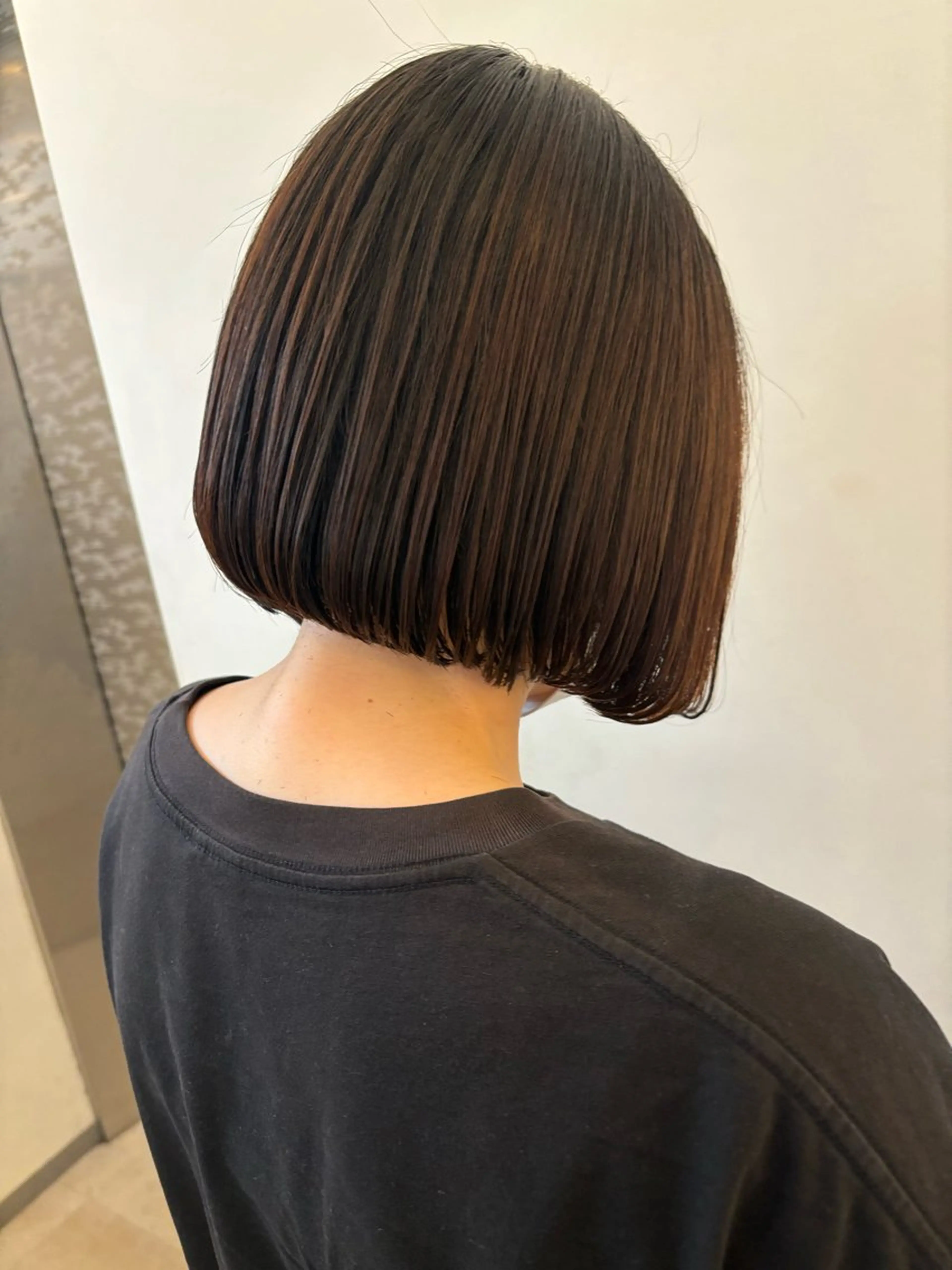 似合わせカット&地毛風ストレートの写真