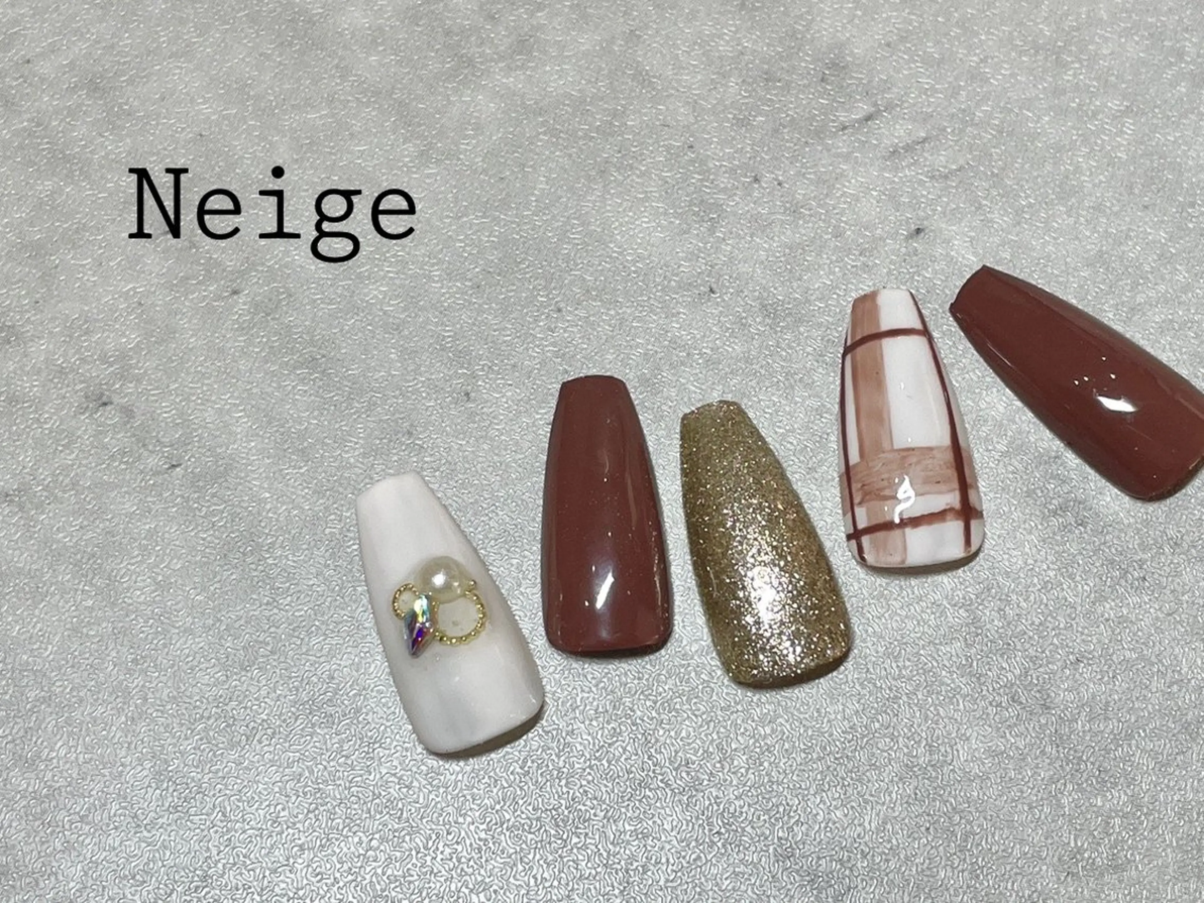 ネイル ハンドネイル Neige所属・Neige 𓂃 aiのネイルデザイン