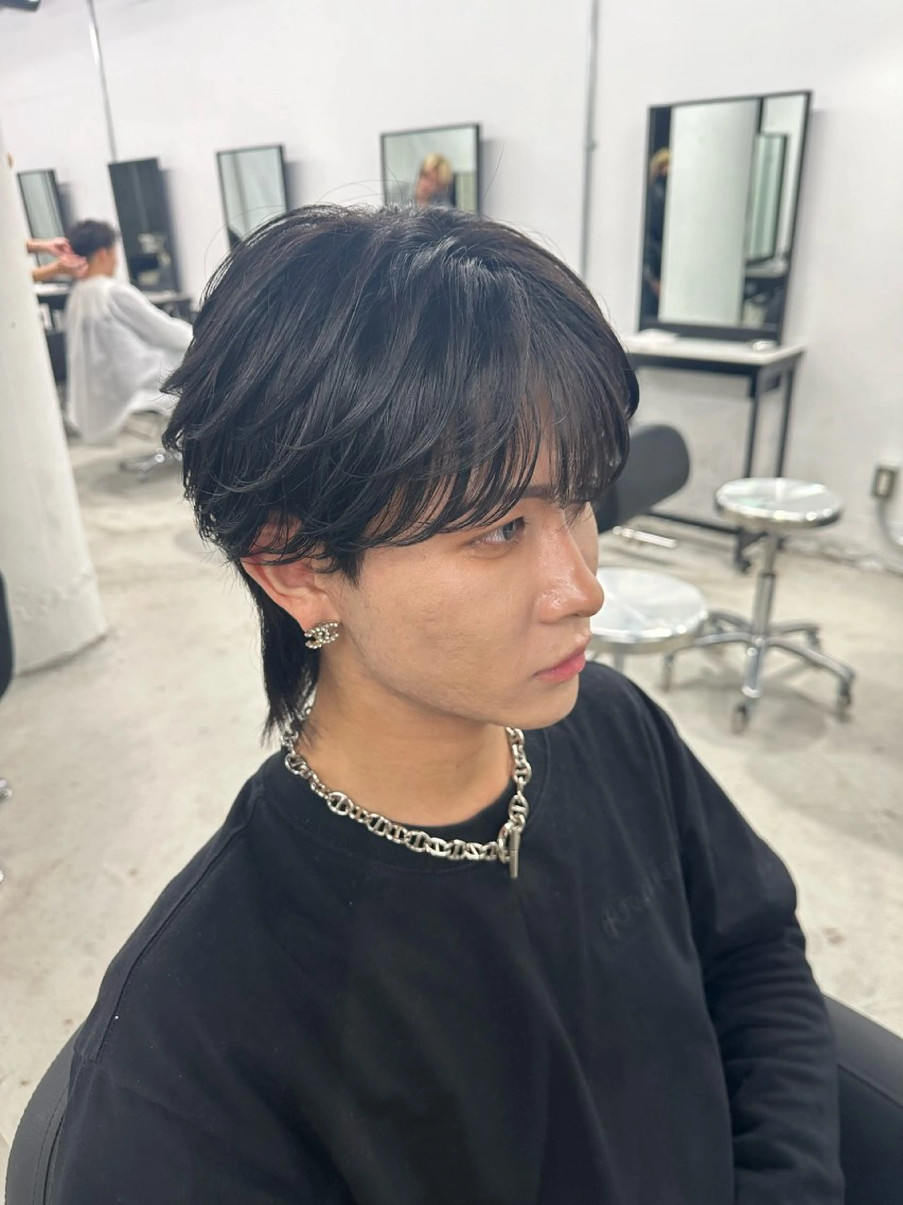 パーマ メンズ 【pia】 江田岳斗のヘアスタイル