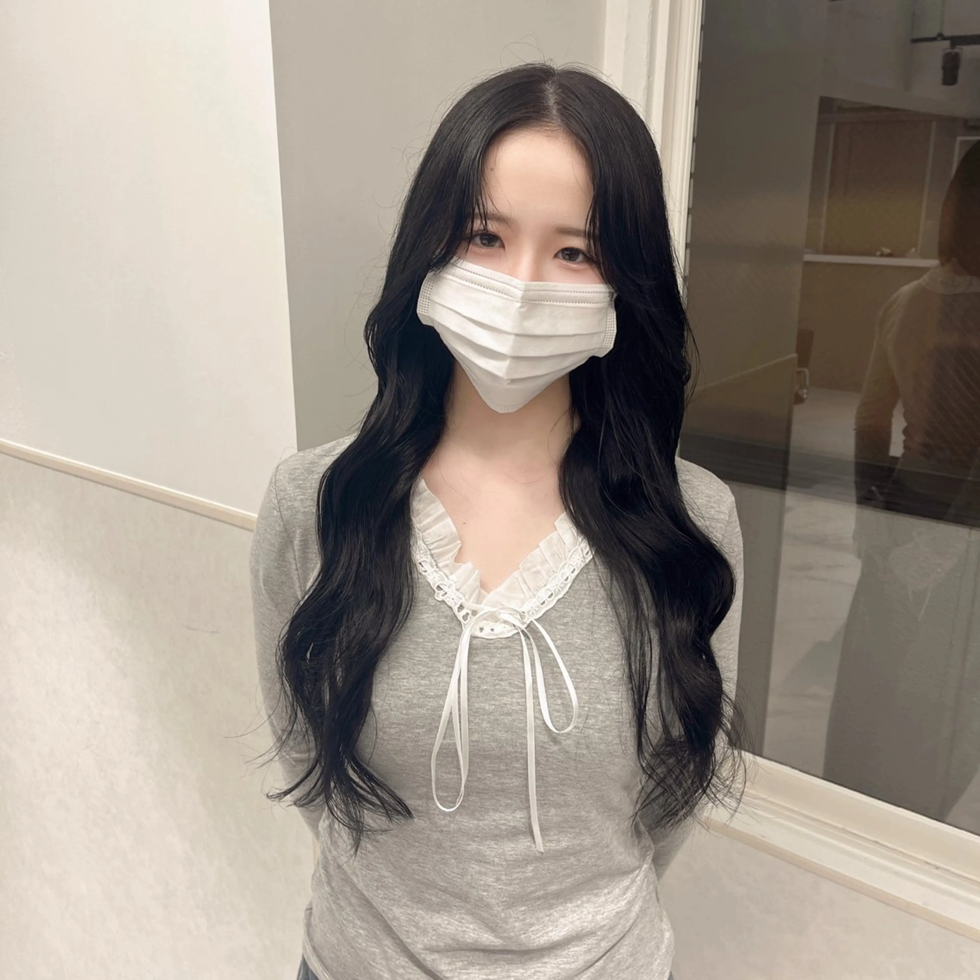 ロング カラー ヘアアレンジ ねいるとあいの店キュプレ橘通店所属・harua キュプレ/アイリストのマツエク・マツパデザイン