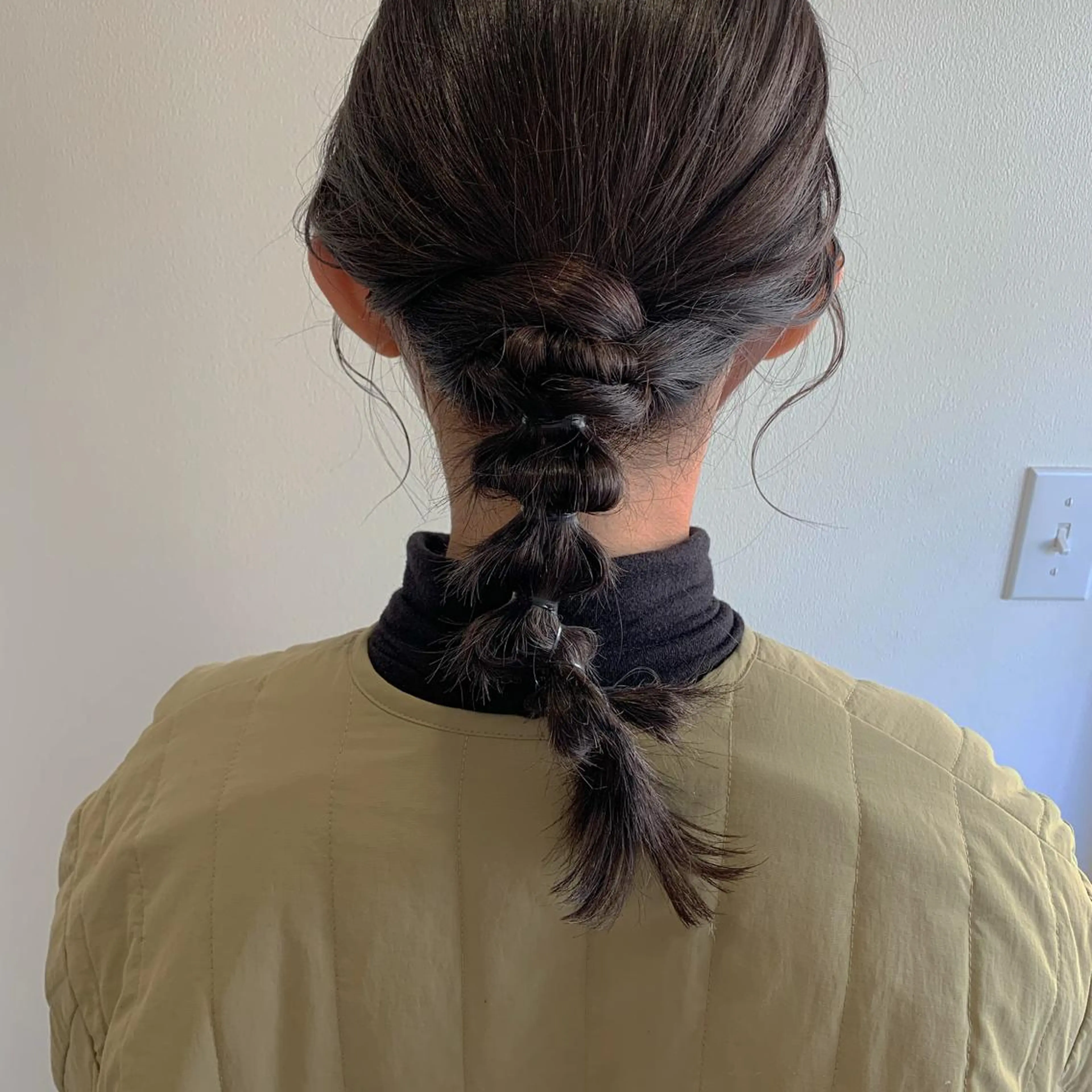 セミロング カラー ヘアアレンジ 卒業式のヘアスタイル ヘアセット MARU レイヤー/パーマのヘアスタイル