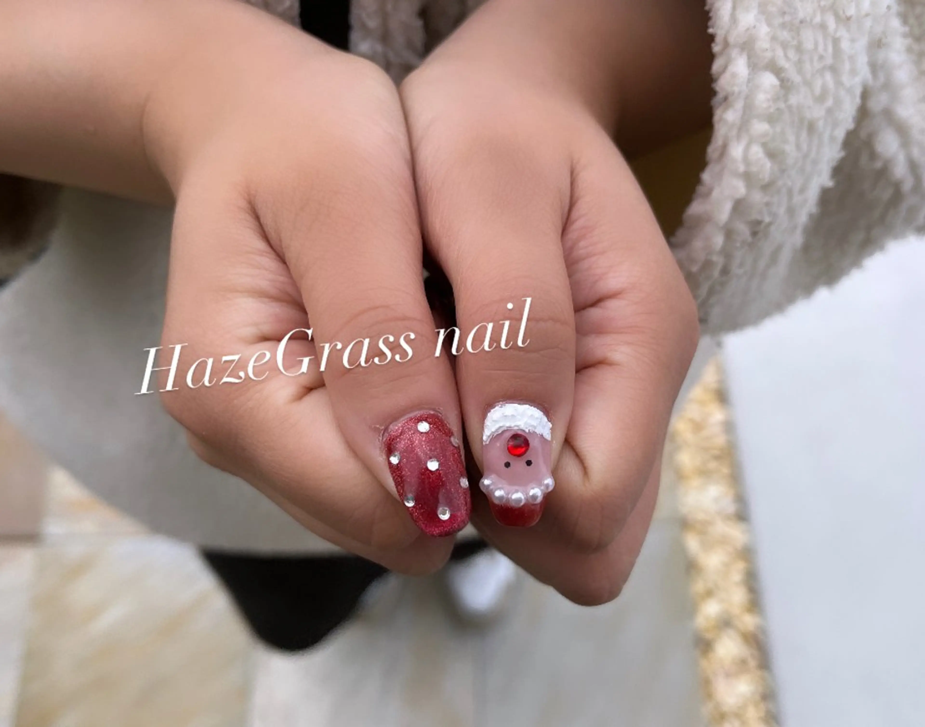 ミディアム HazeGrass NAILのネイルデザイン