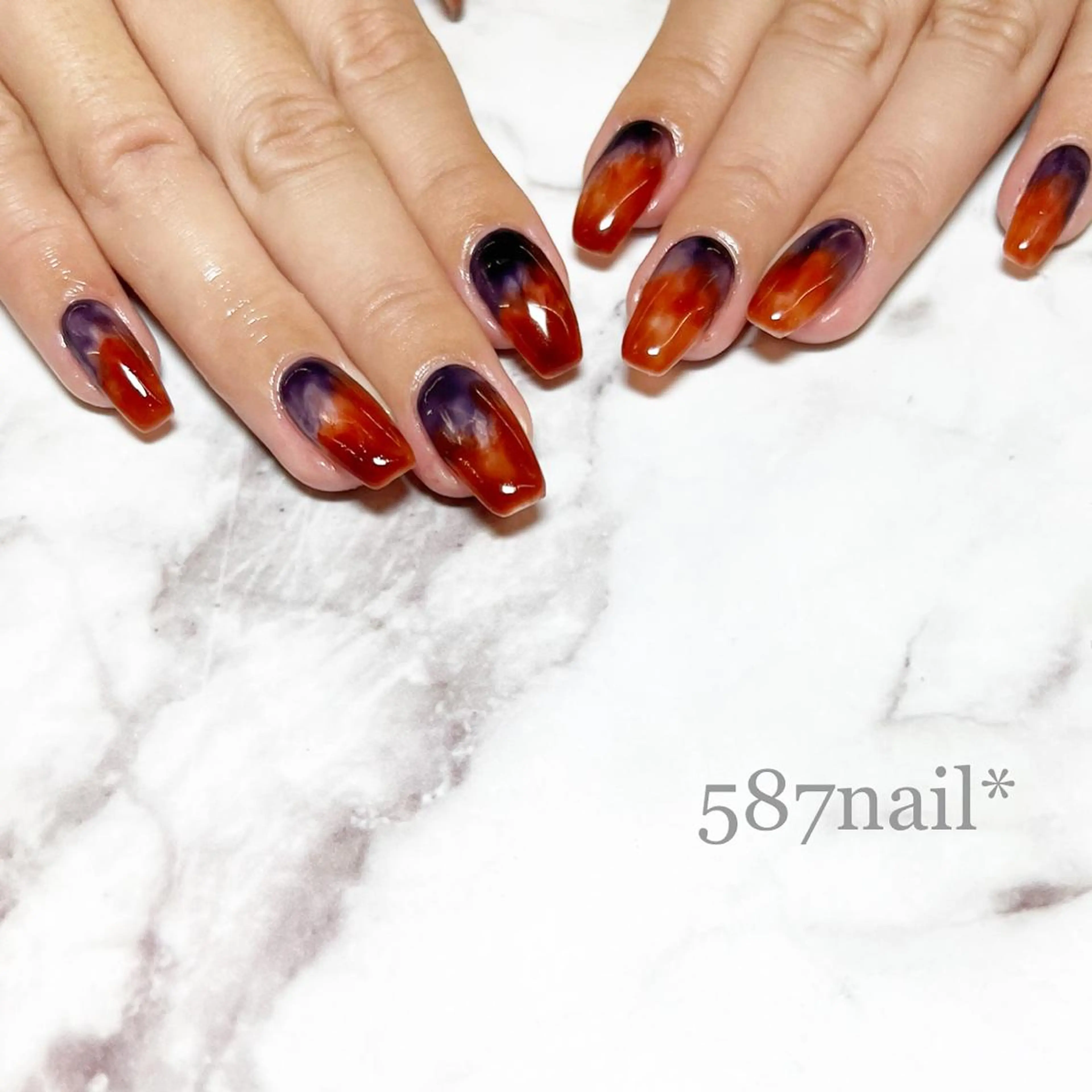 ネイル 持ち込み 587nail *のネイルデザイン