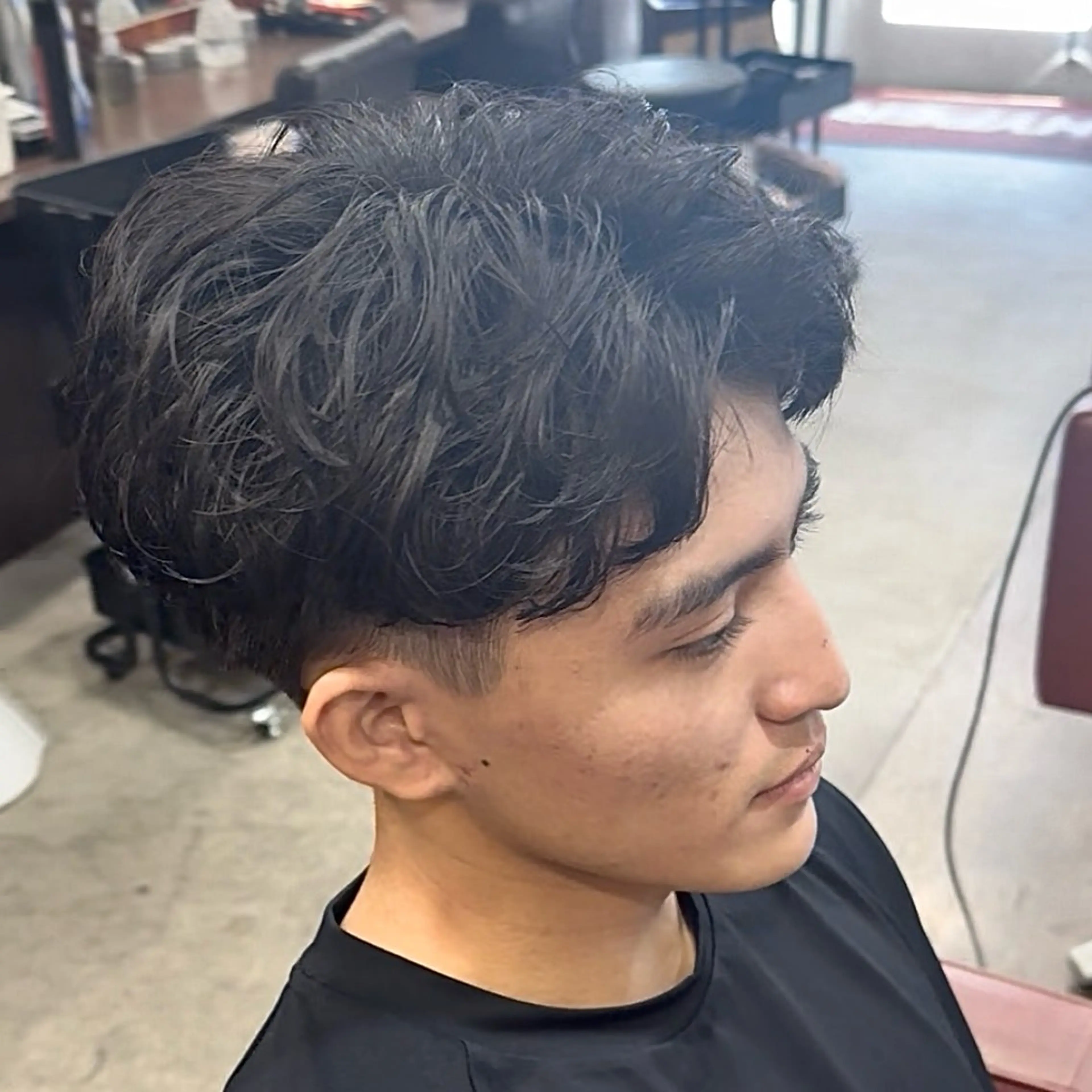 パーマ メンズ カット パーマ メンズ特化|パーマ| RYUのヘアスタイル