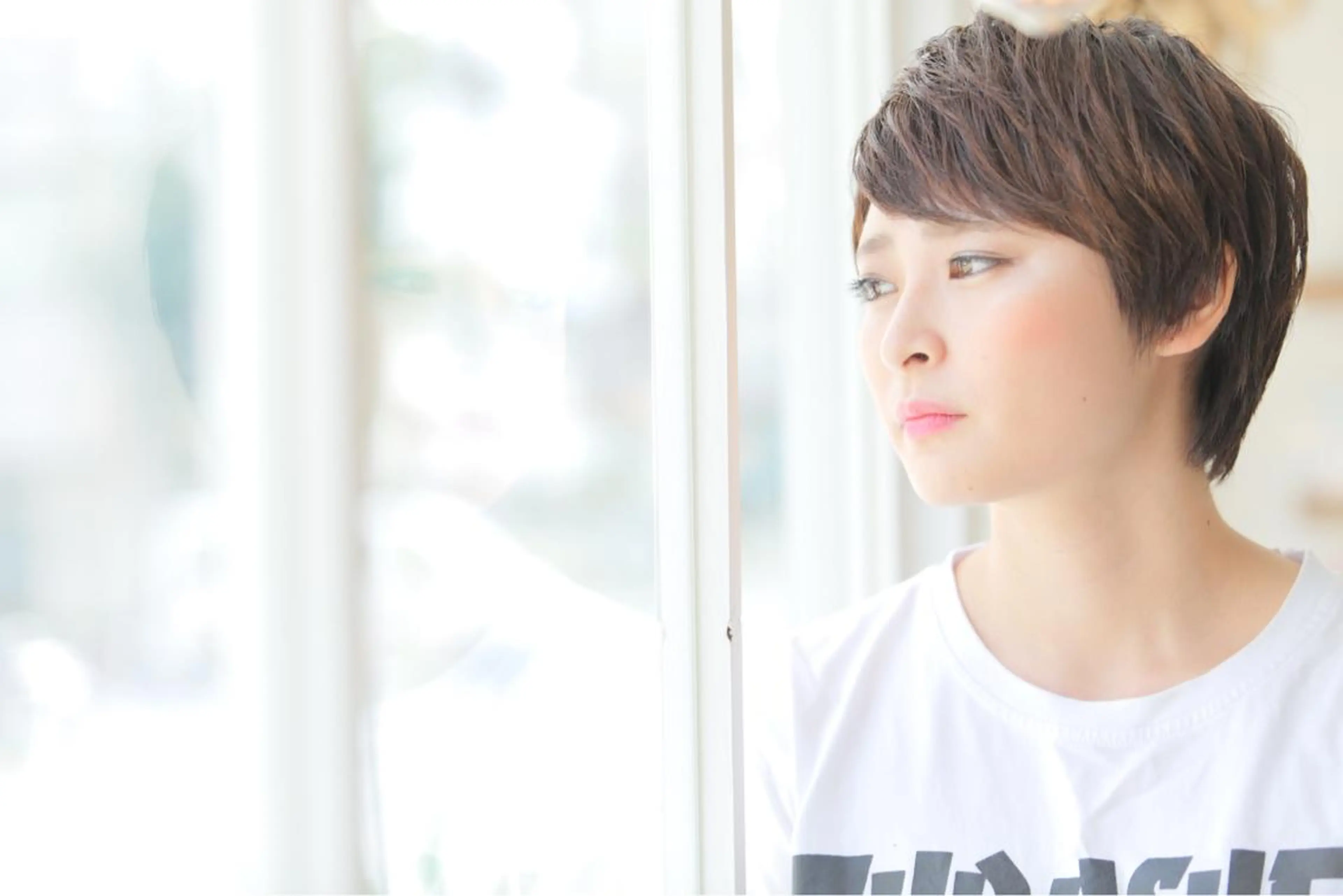 ショート カラー ヘアアレンジ ショートヘア adept北千住店所属・✨髪質改善&ボブ✨ 近藤 凌のヘアスタイル