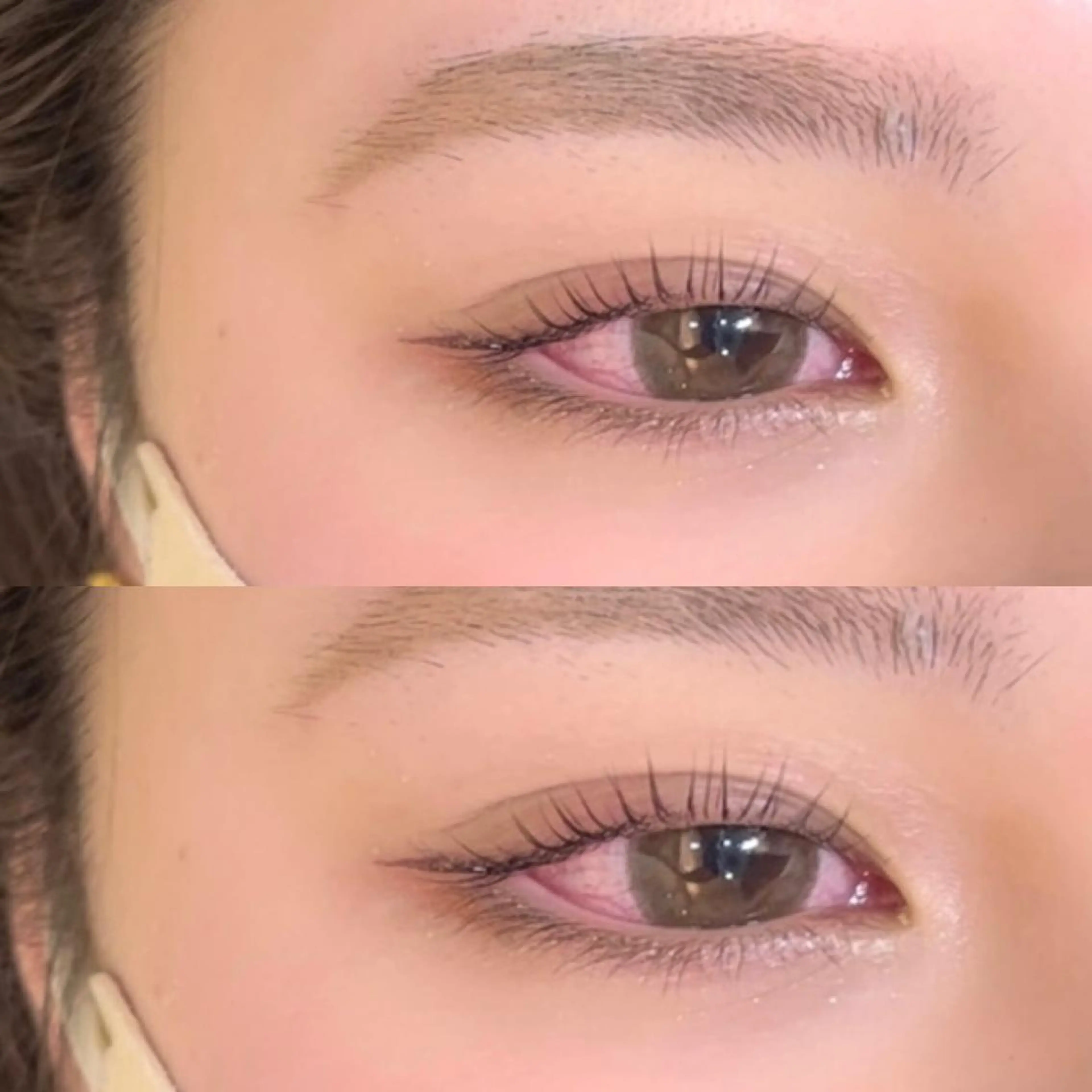 マツエク・マツパ パリジェンヌラッシュリフト マツパ 似合わせカット暖色 カラーhiyonaのヘアスタイル