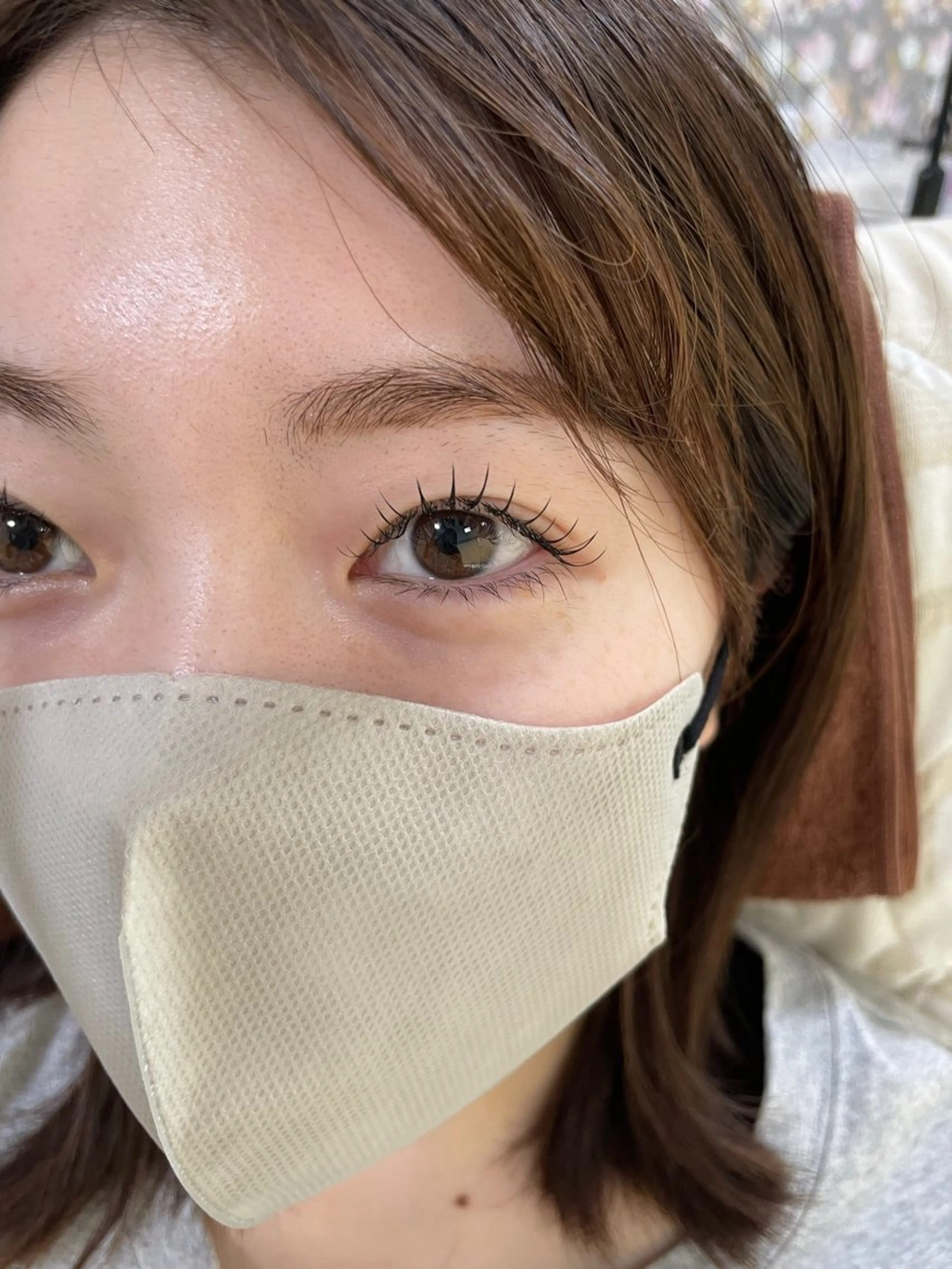 マツエク・マツパ フラットラッシュ ming所属・momoka .のマツエク・マツパデザイン