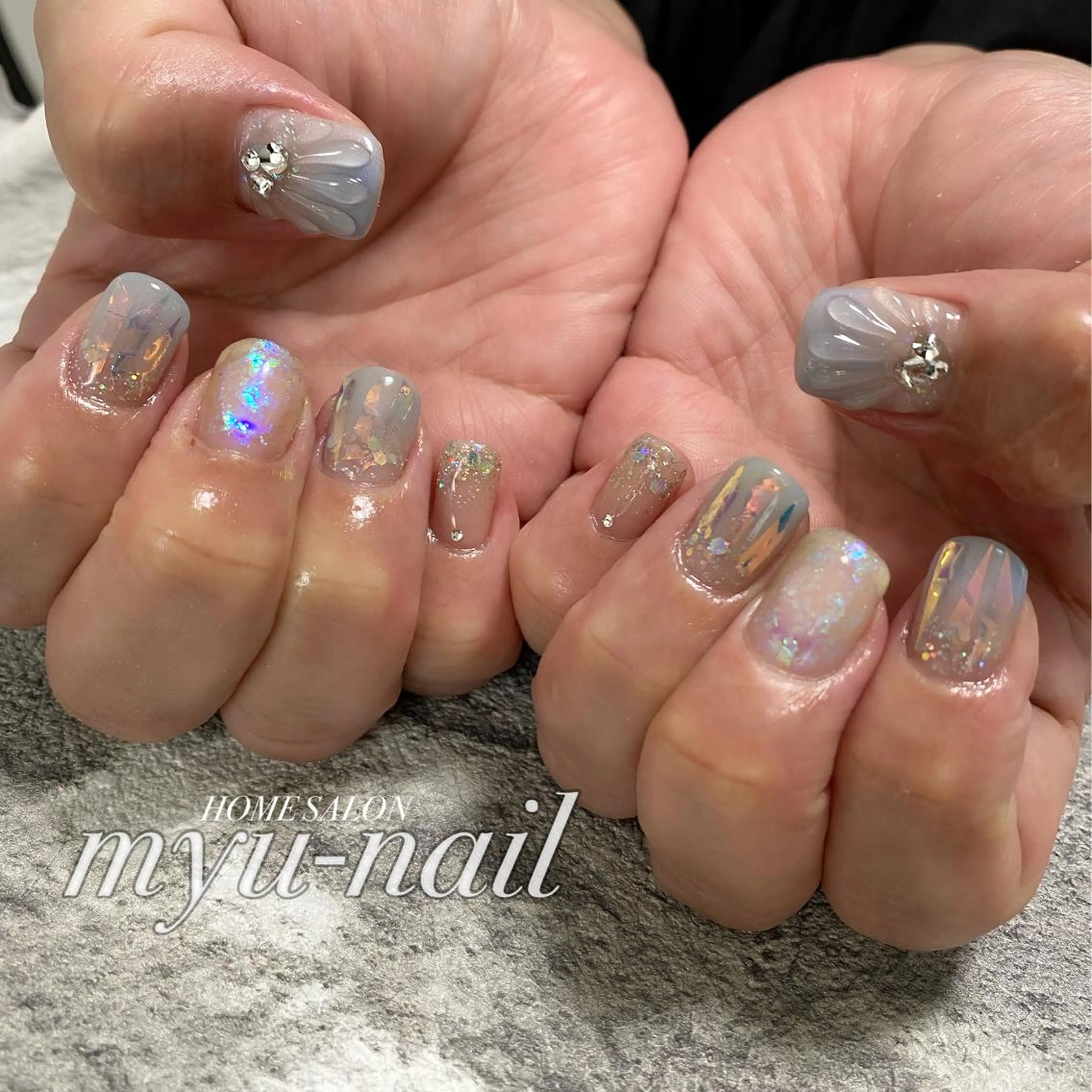 ネイル ホームサロン myu-nailのネイルデザイン