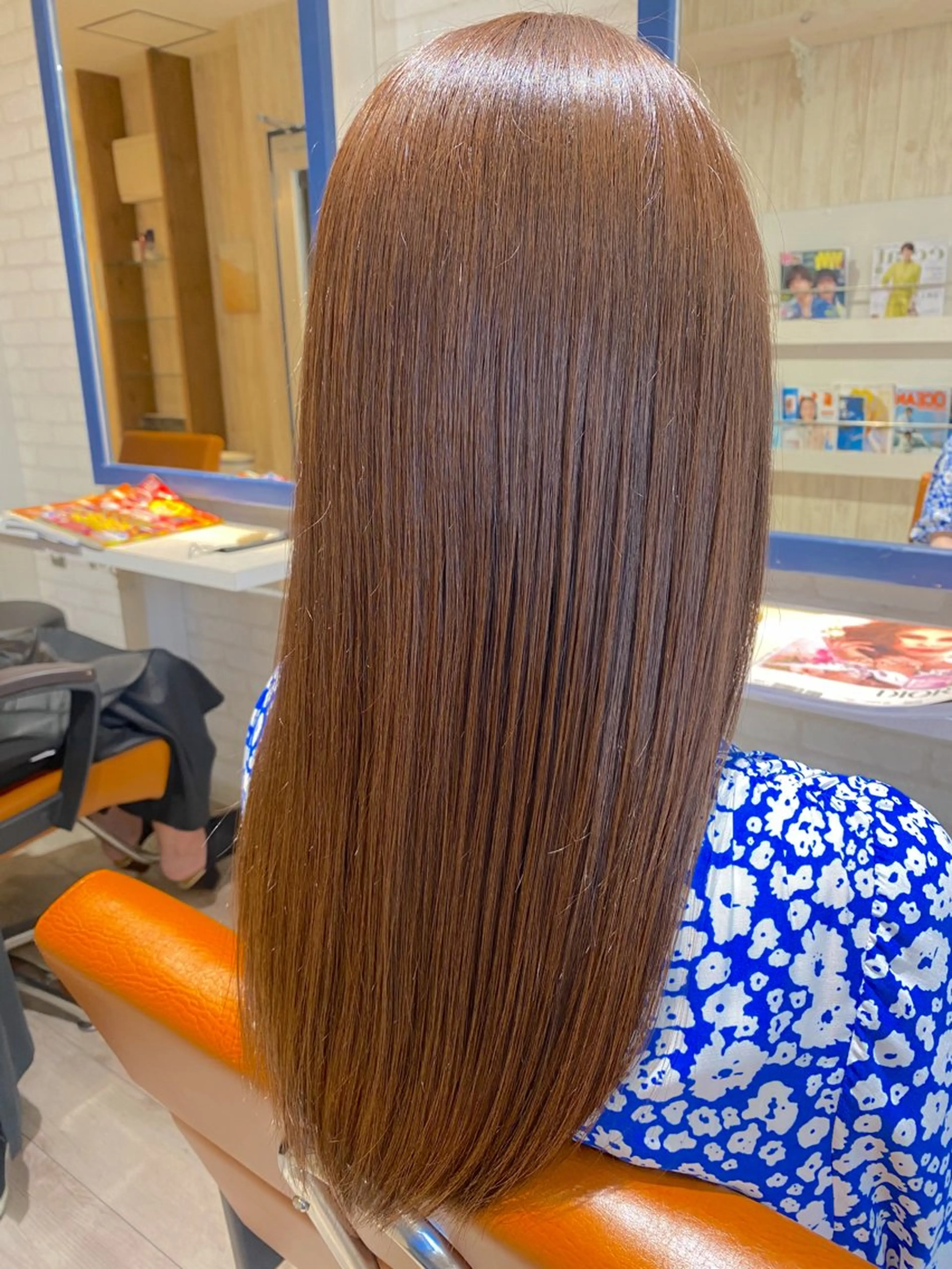 ロング 小島あゆ美/髪質改善 /縮毛矯正/ケラコラのヘアスタイル