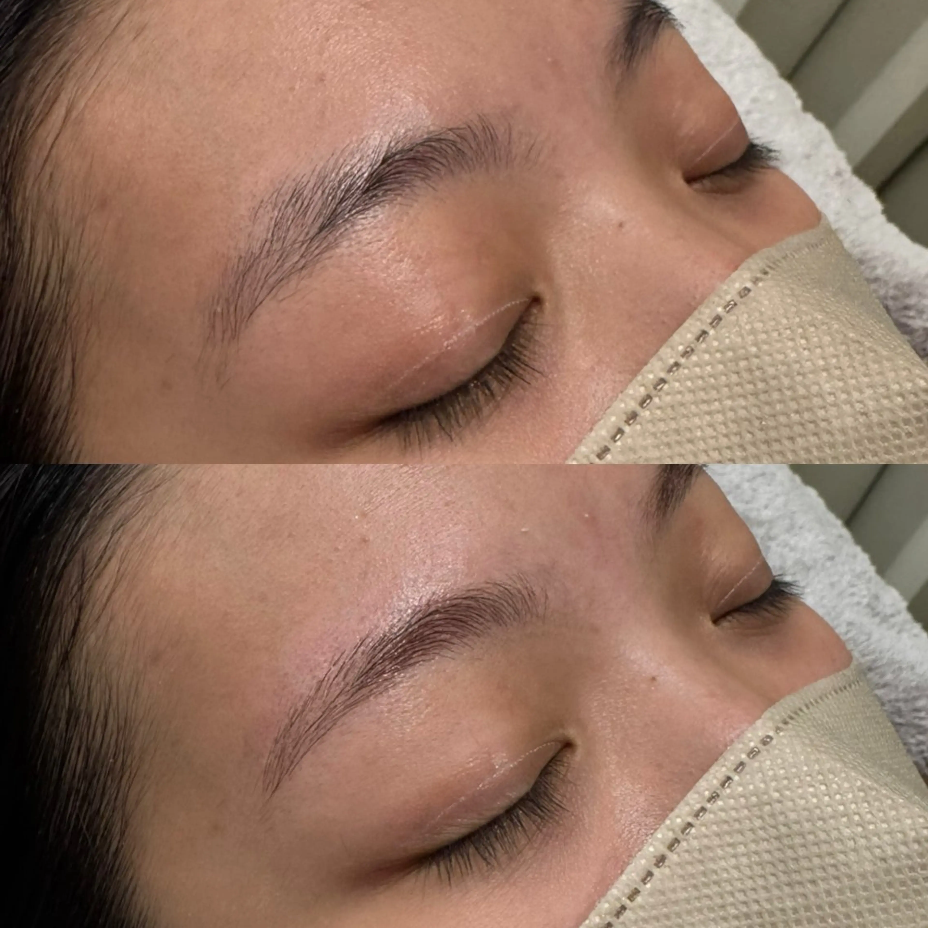 アイブロウ ワックス脱毛 Froom🧚🏻 MISAKI🤍𐙚のマツエク・マツパデザイン
