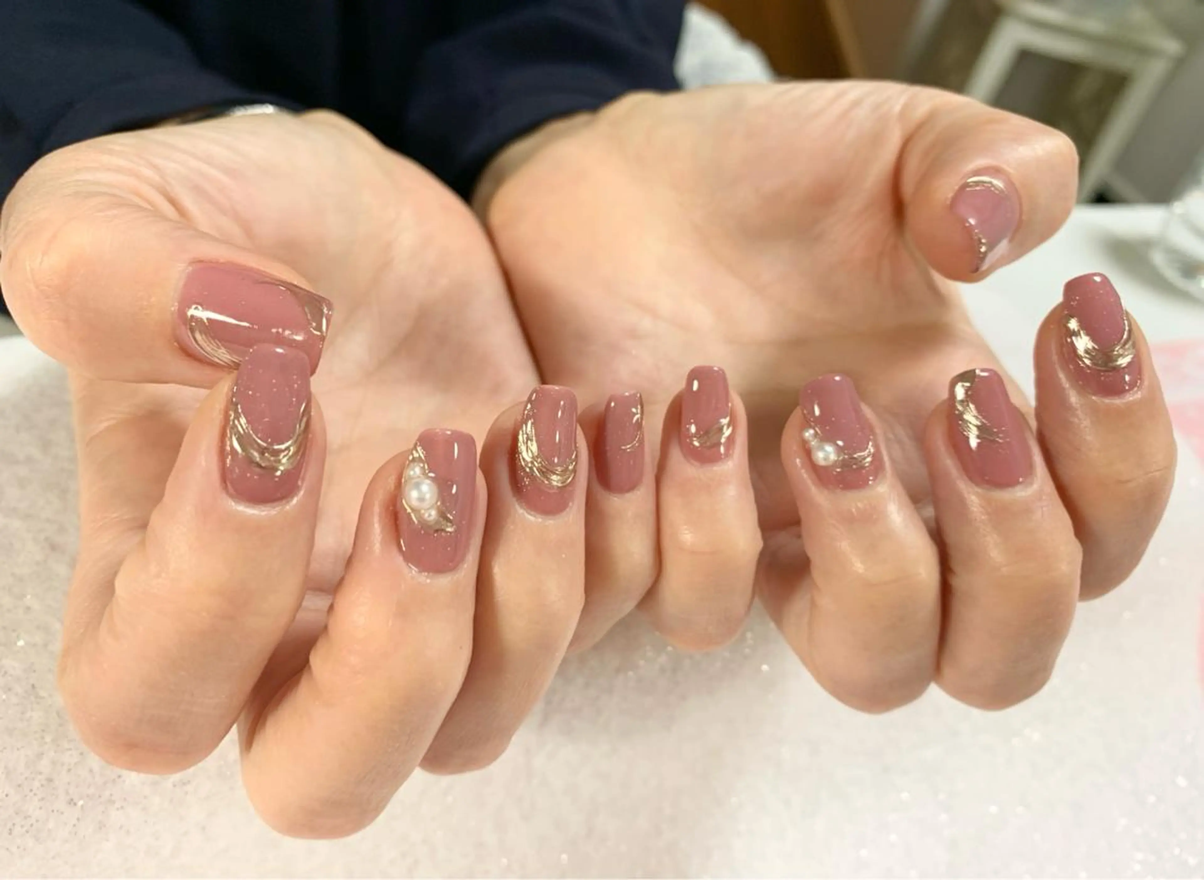 ネイル ハンドネイル 手塚 里奈のネイルデザイン