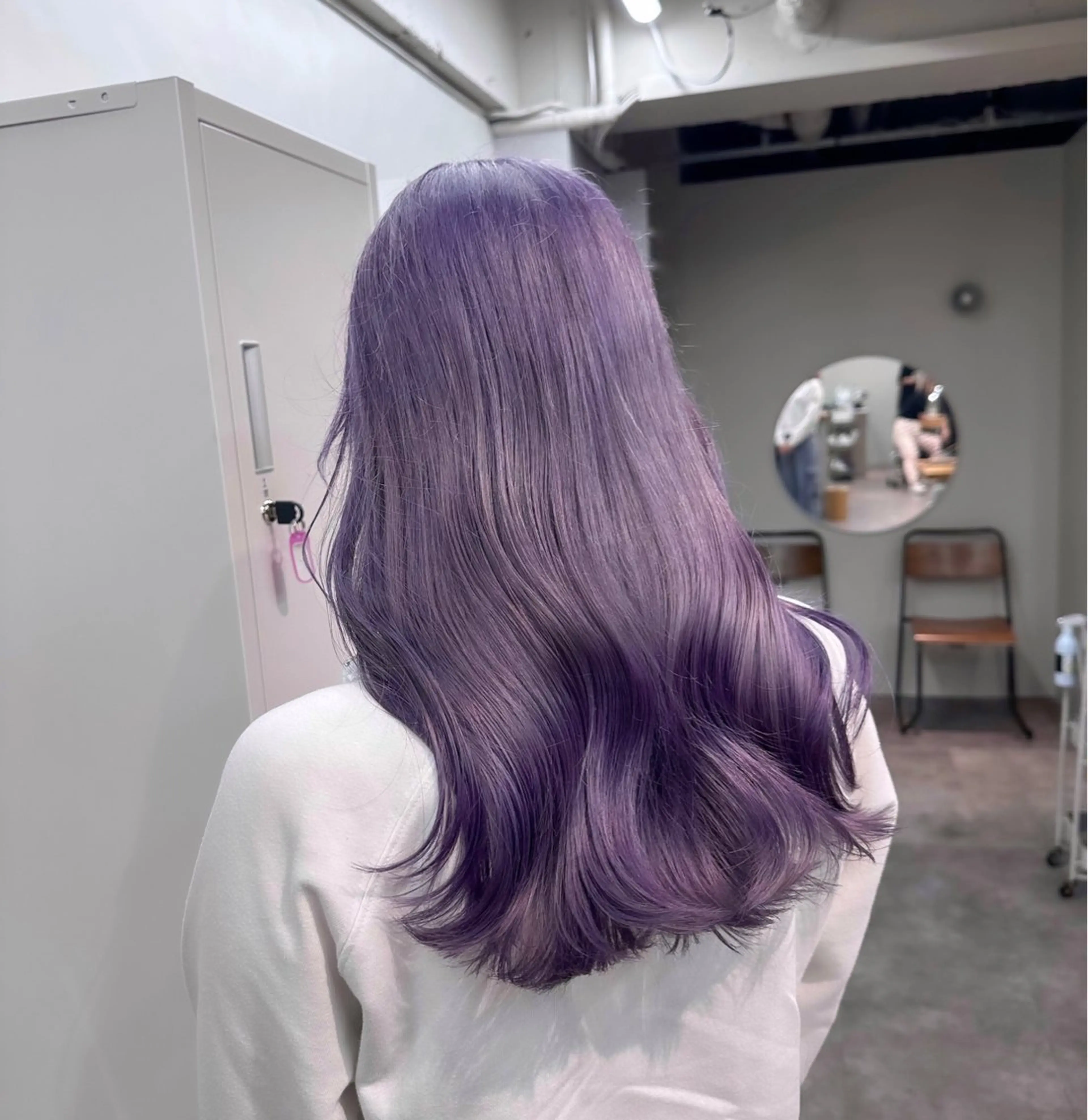 ロング カラー ミルクティーベージュ 💫HARUTOのヘアスタイル
