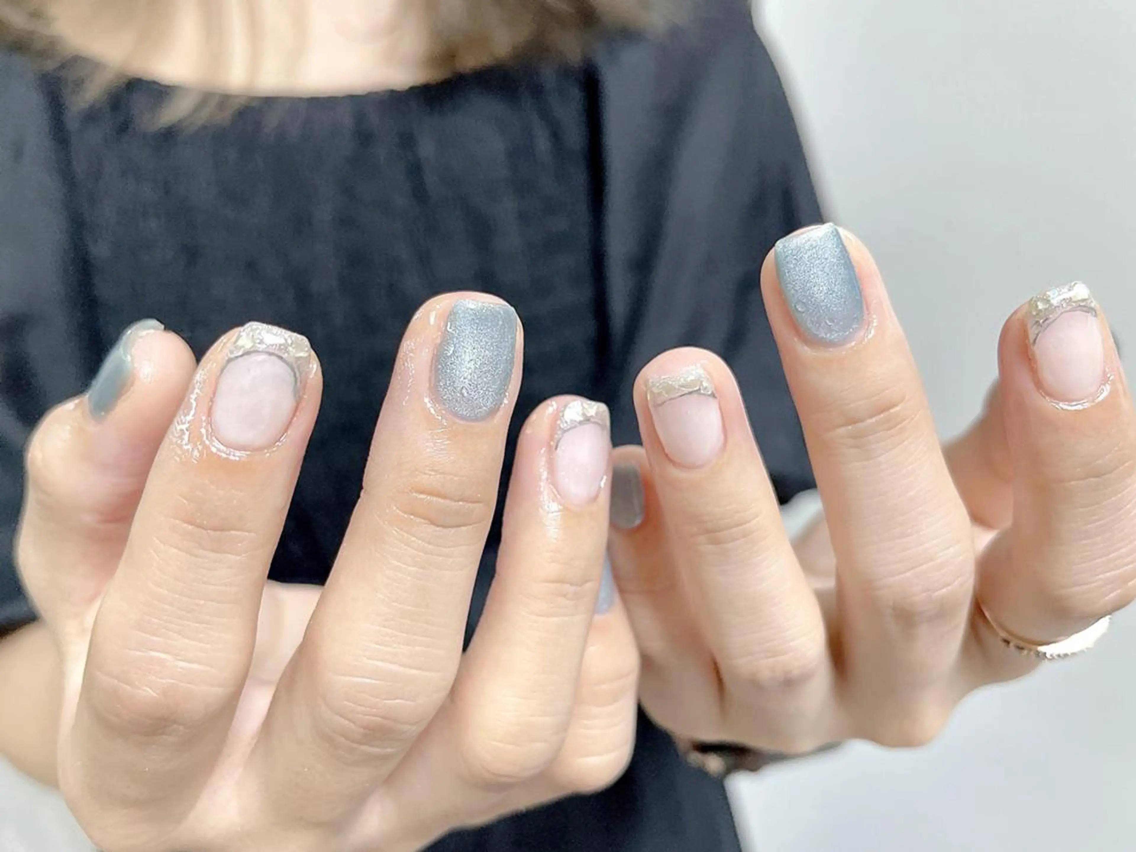 ネイル 🤎mini 🤍可愛らしいネイルのネイルデザイン