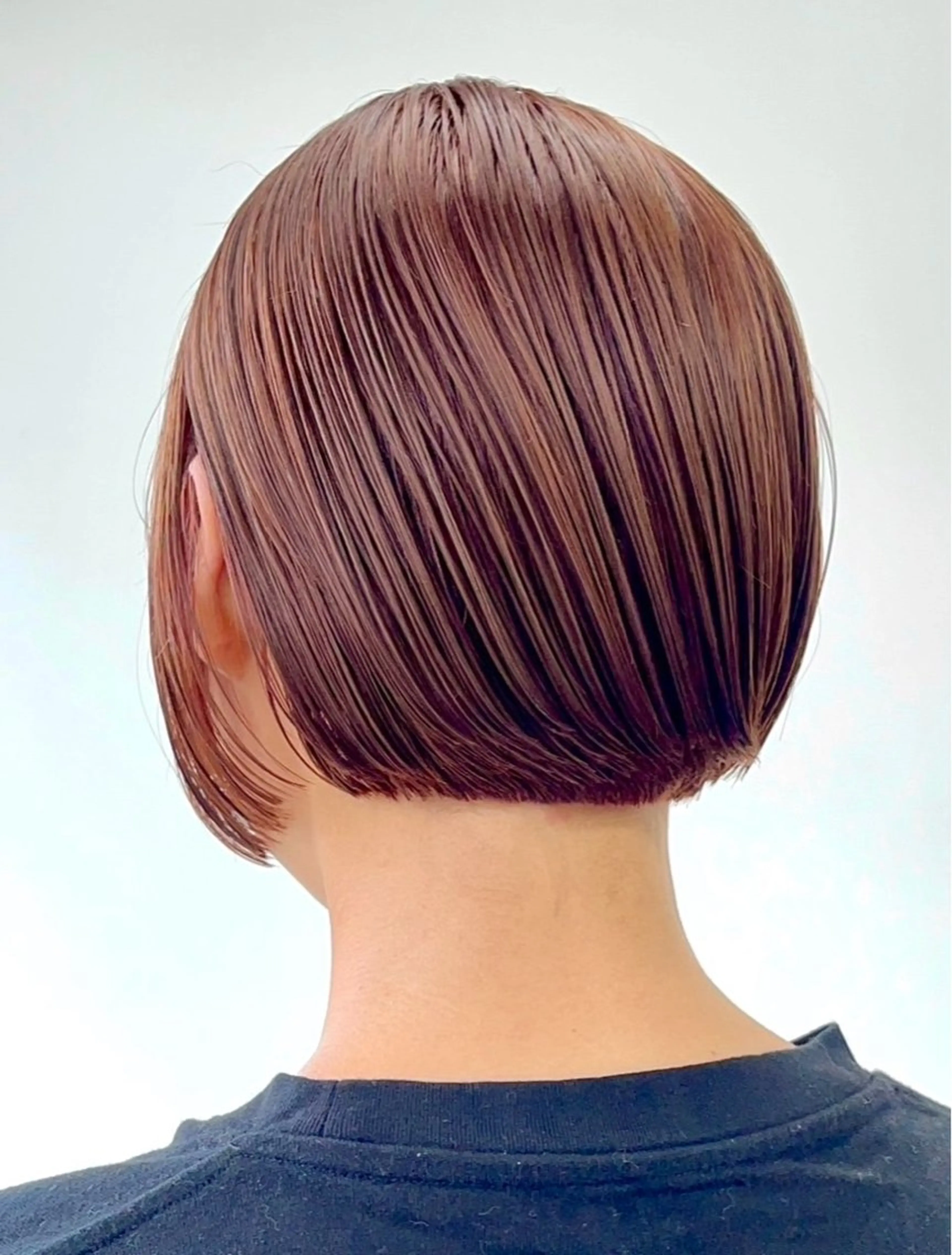 ショート カット ヘアカラー トリートメント 山口 モエのヘアスタイル