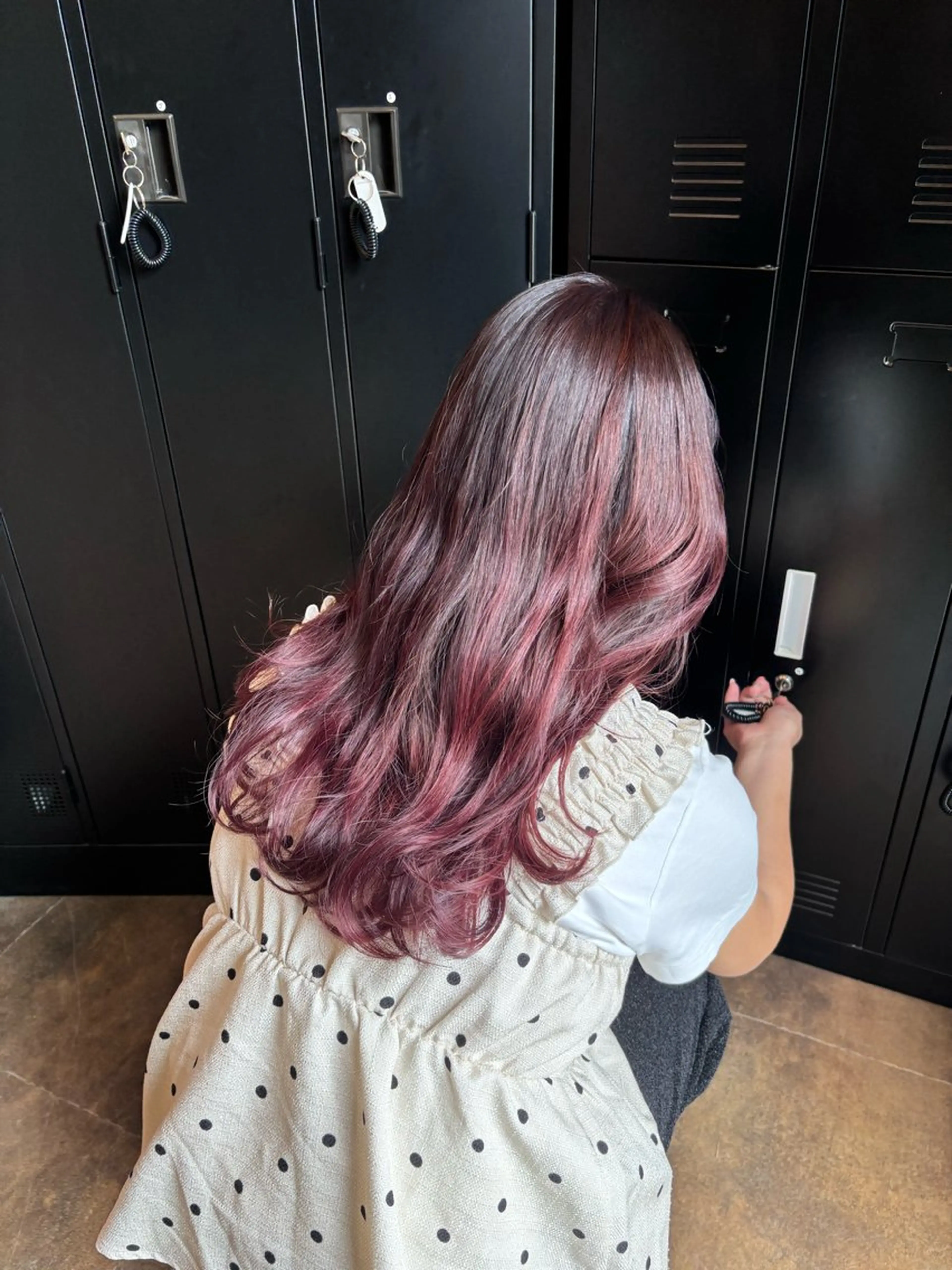 ロング ヘアカラー 天使の輪໒꒱⋆ﾟ 量産中🎀のヘアスタイル