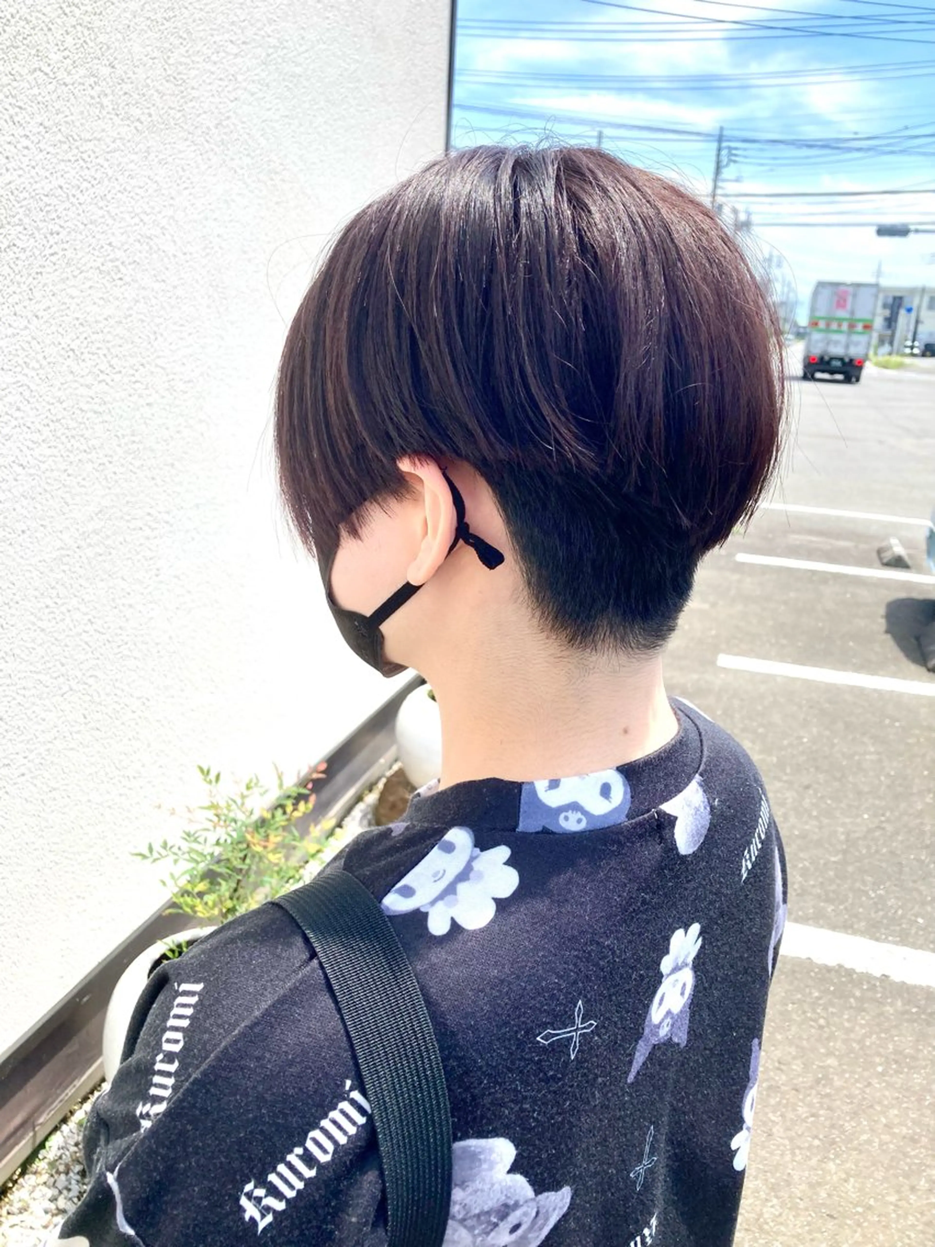 ショート ショートヘア 縮毛矯正特化 長谷川朋樹のヘアスタイル