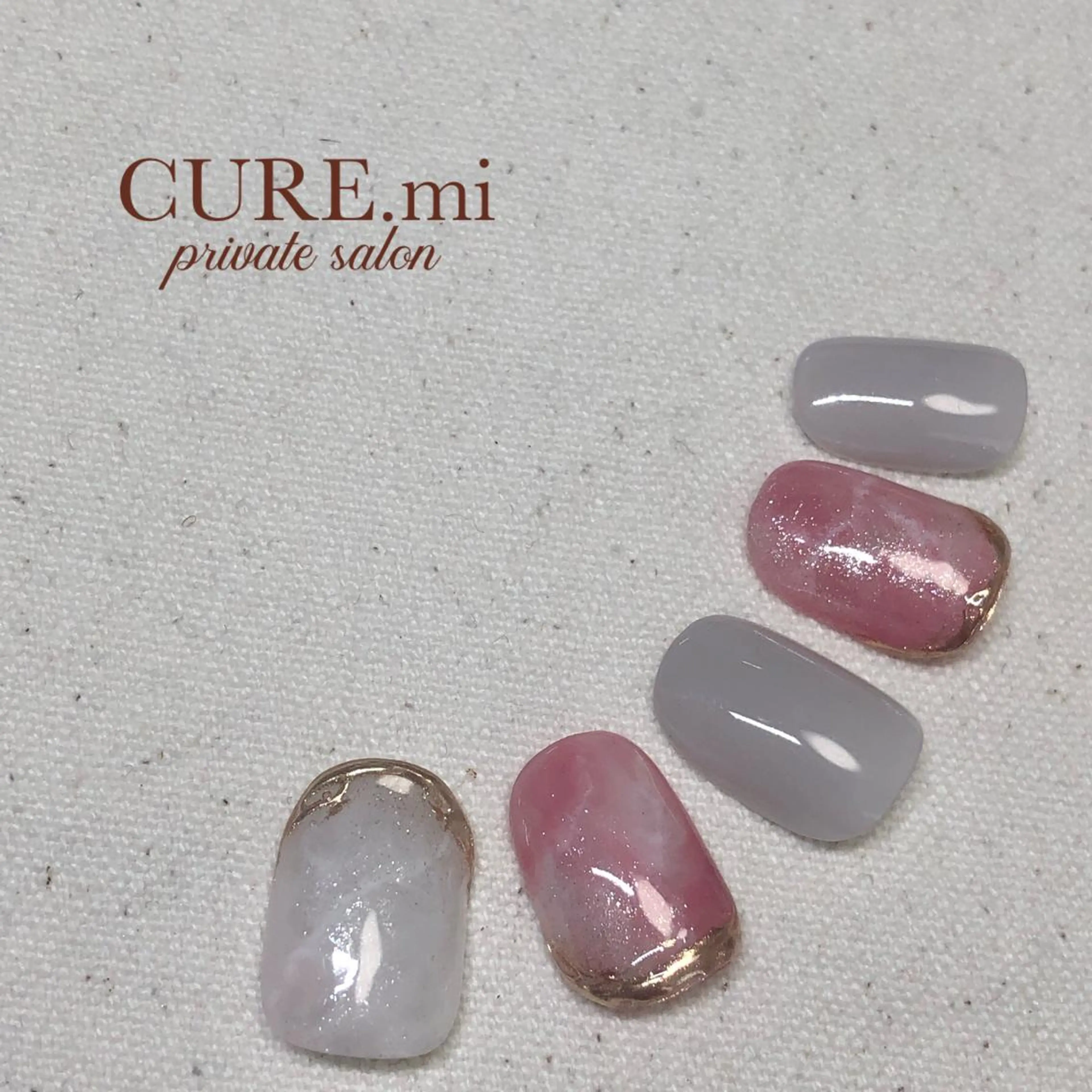 ネイル 大理石ネイル(マーブル) ハンドネイル ハンドケア 伊藤 美香のその他イメージ