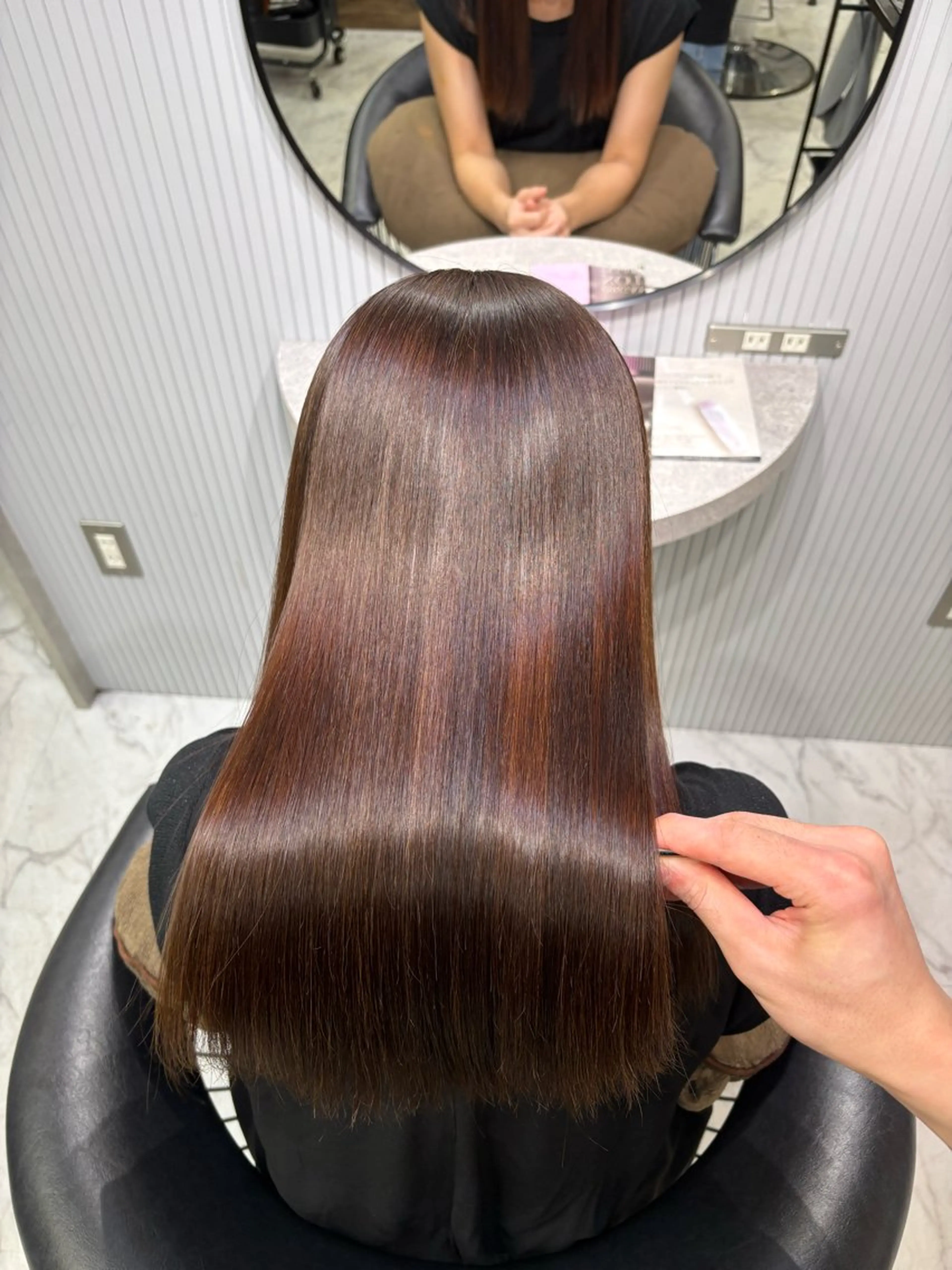【1番人気‼️】縮毛矯正4STEPトリートメントの写真