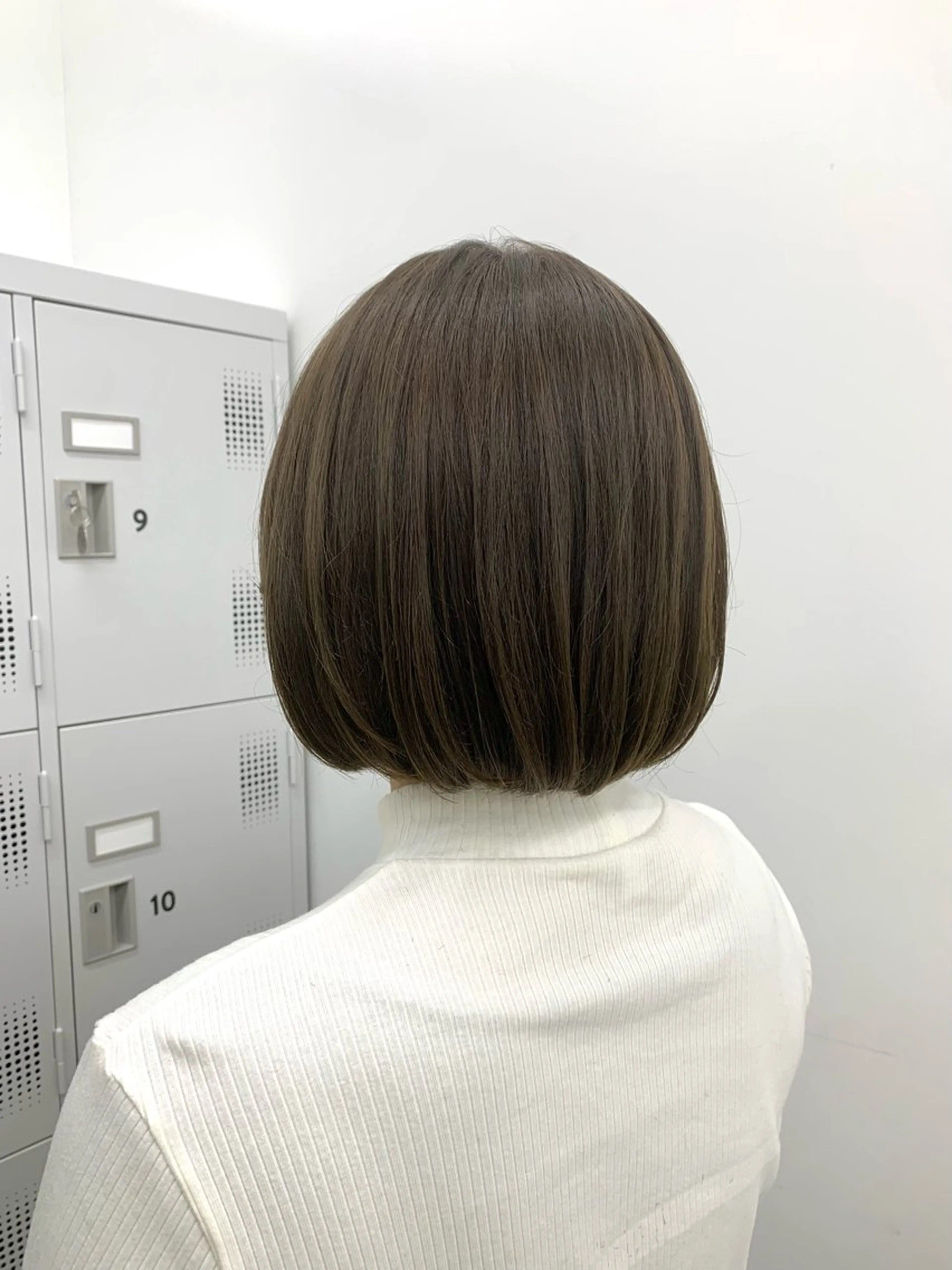 ショート カラー グレージュ カーキグレージュ カット ヘアカラー ヘッドスパ 本格ヘッドスパ🌿 ×ヘア　佐藤のヘアスタイル
