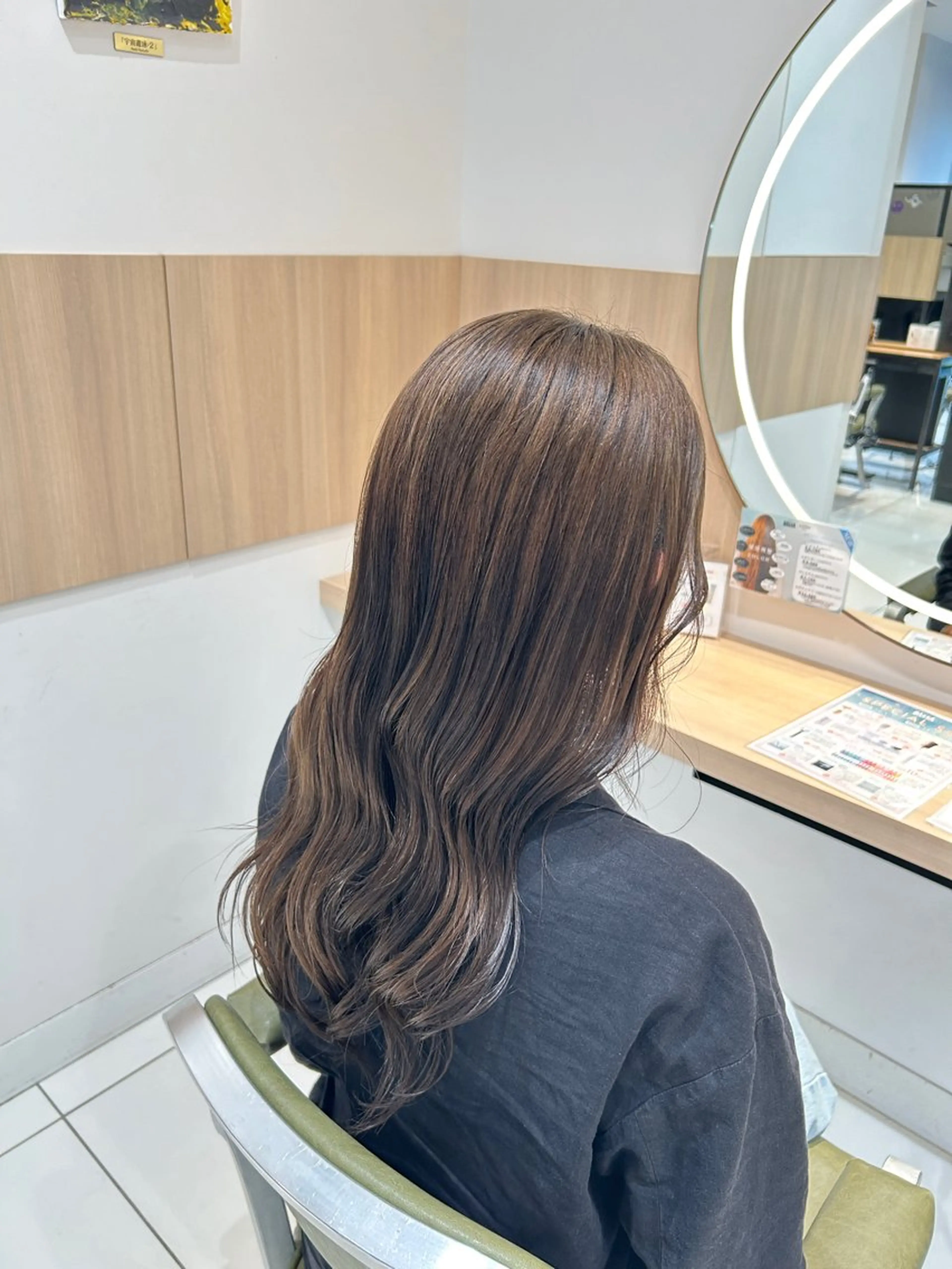 ロング カラー ブリーチ ヘアカラー トリートメント ダブルカラー /透明感カラーRioのヘアスタイル