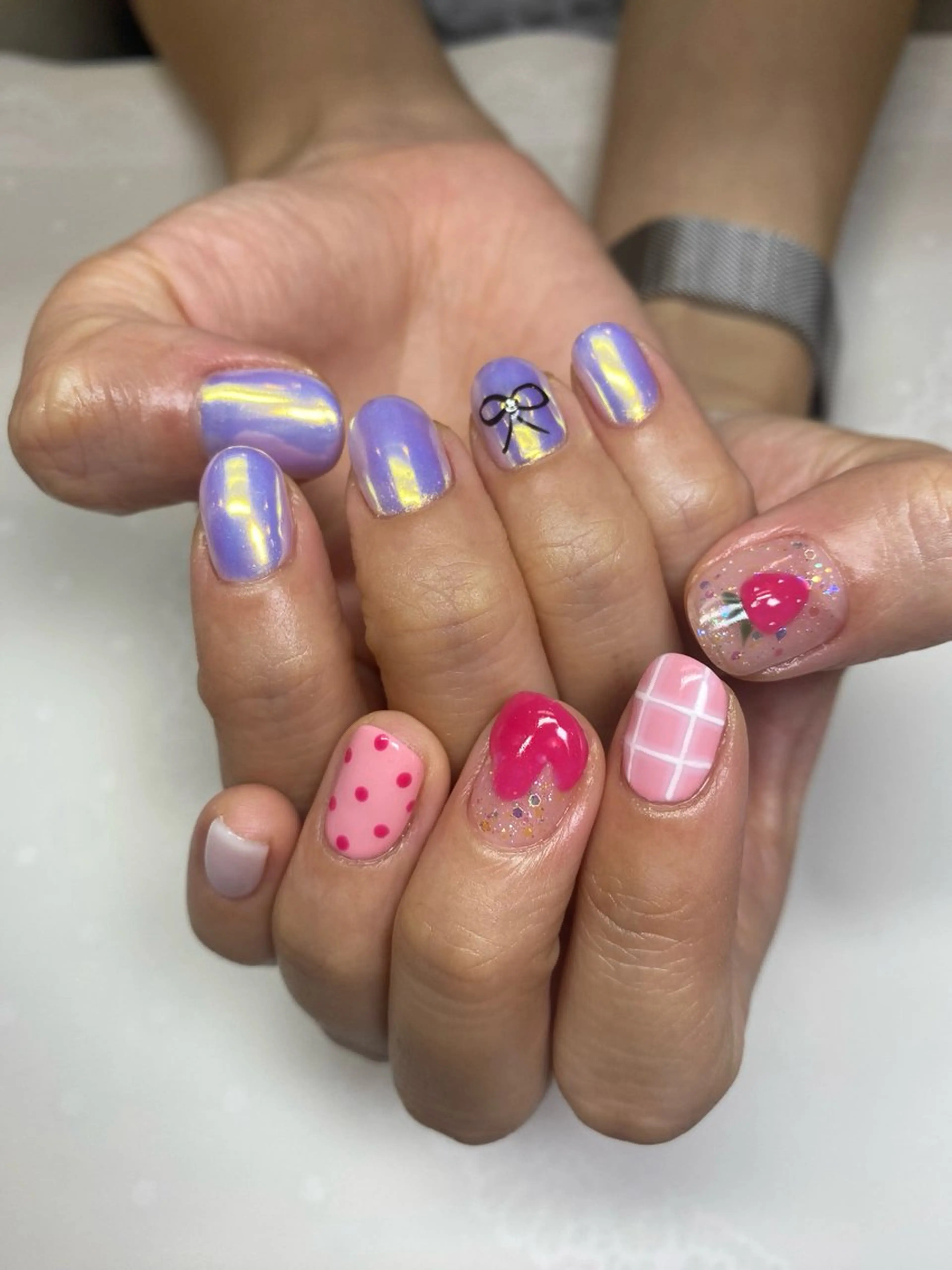 ネイル 持ち込み ハンドネイル MILImili nailのネイルデザイン