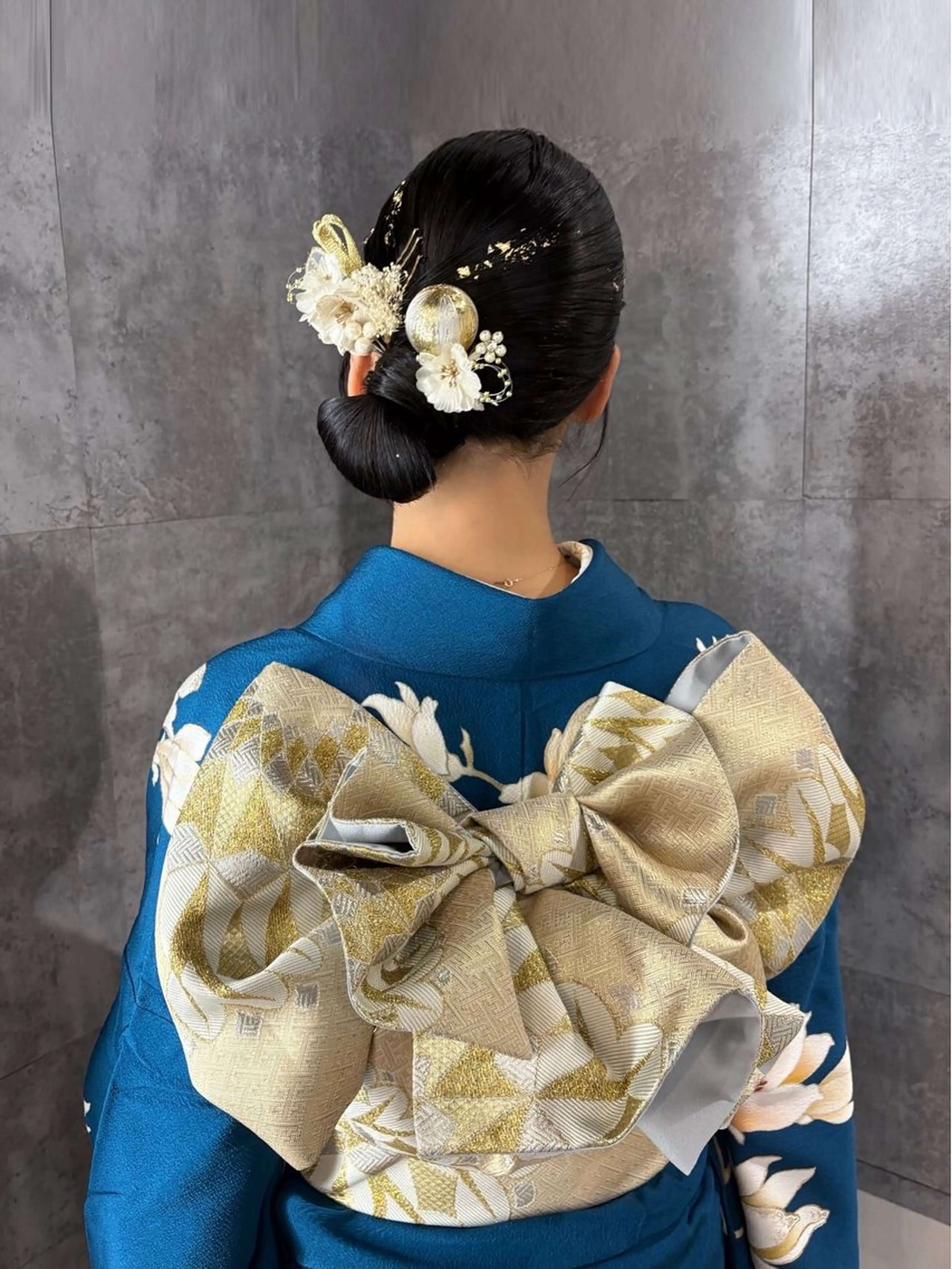 ロング ヘアセット セット/着付け/上野 /カラー/🦋シオリのヘアスタイル