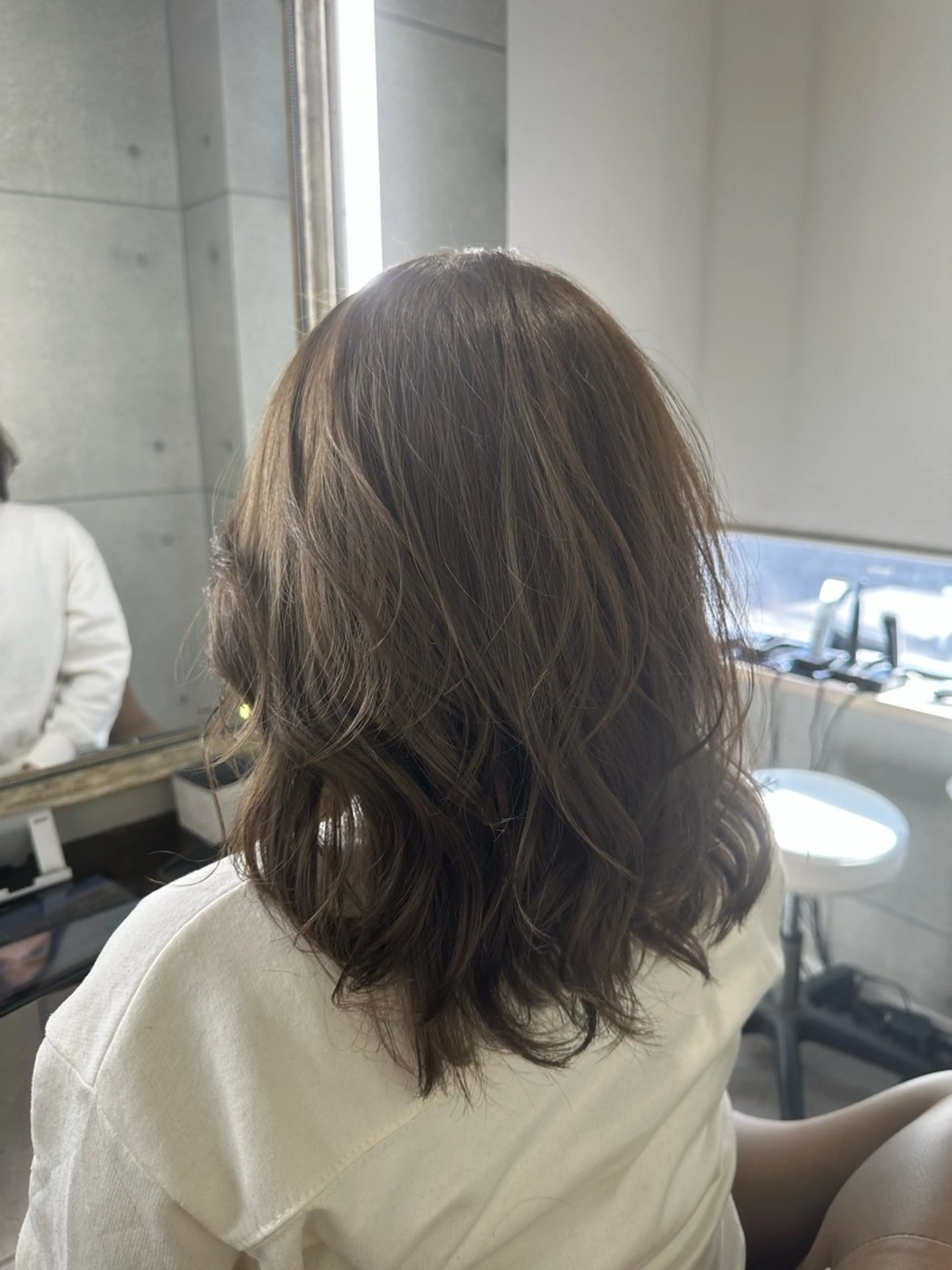 ミディアム カラー ヘアカラー トリートメント OZ designmarket所属・西船橋/唐澤 若菜𓂃 𓈒𓏸のヘアスタイル