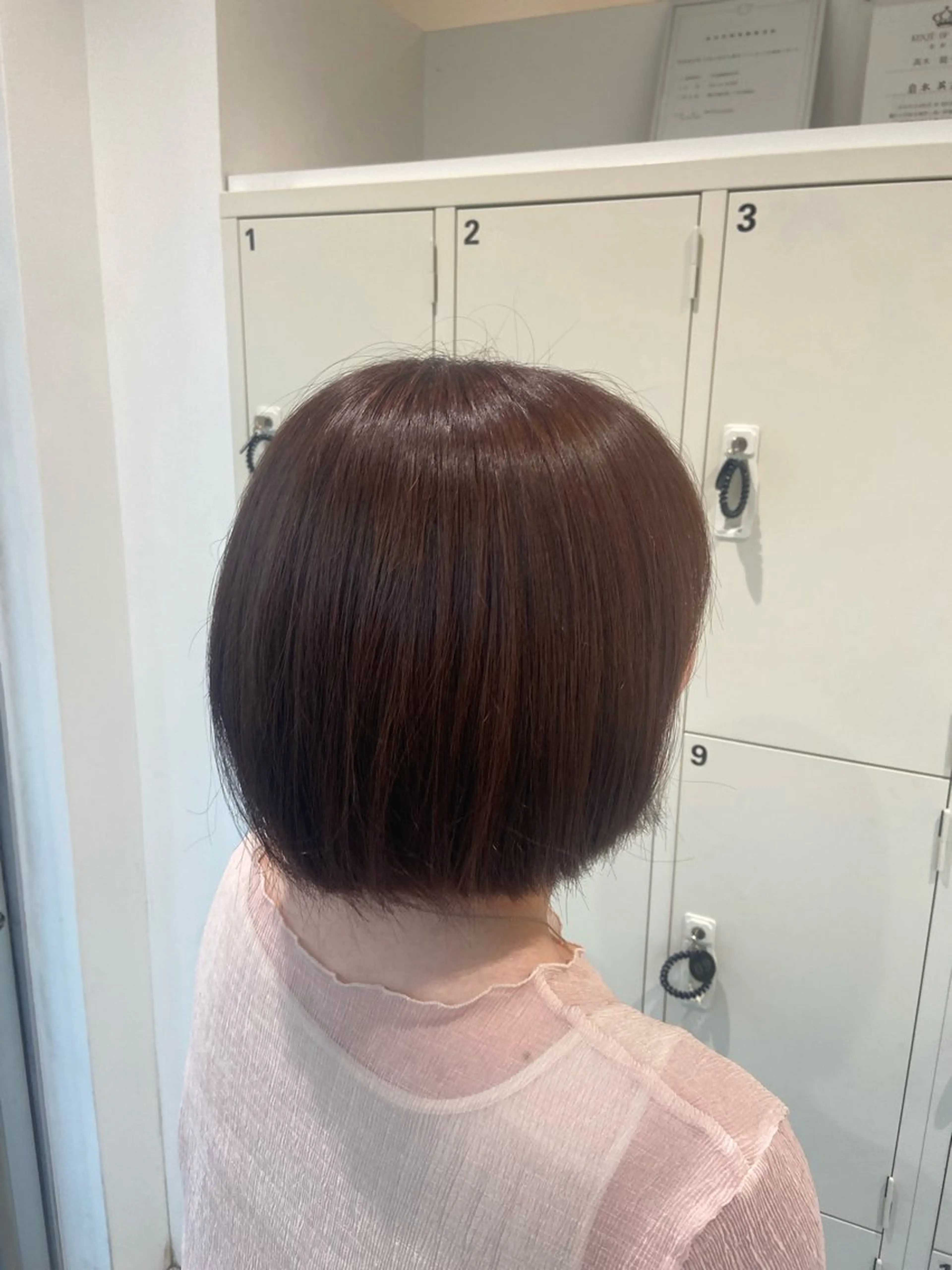 ミディアム カラー ヘアカラー トリートメント 🎀モデル募集/艶 カラー🤍Miinaのヘアスタイル