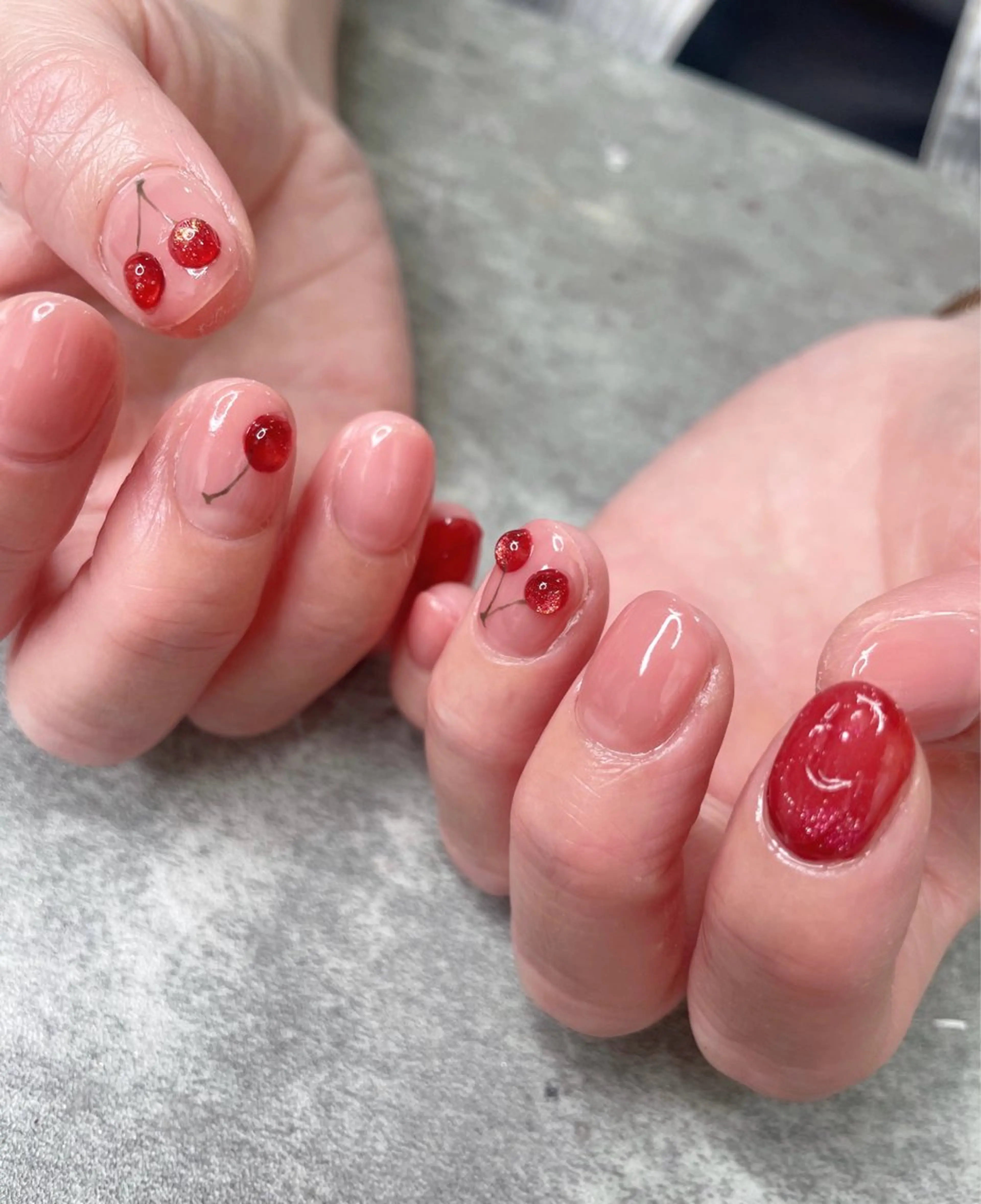 ネイル マグネットネイル ハンドネイル ma riのネイルデザイン