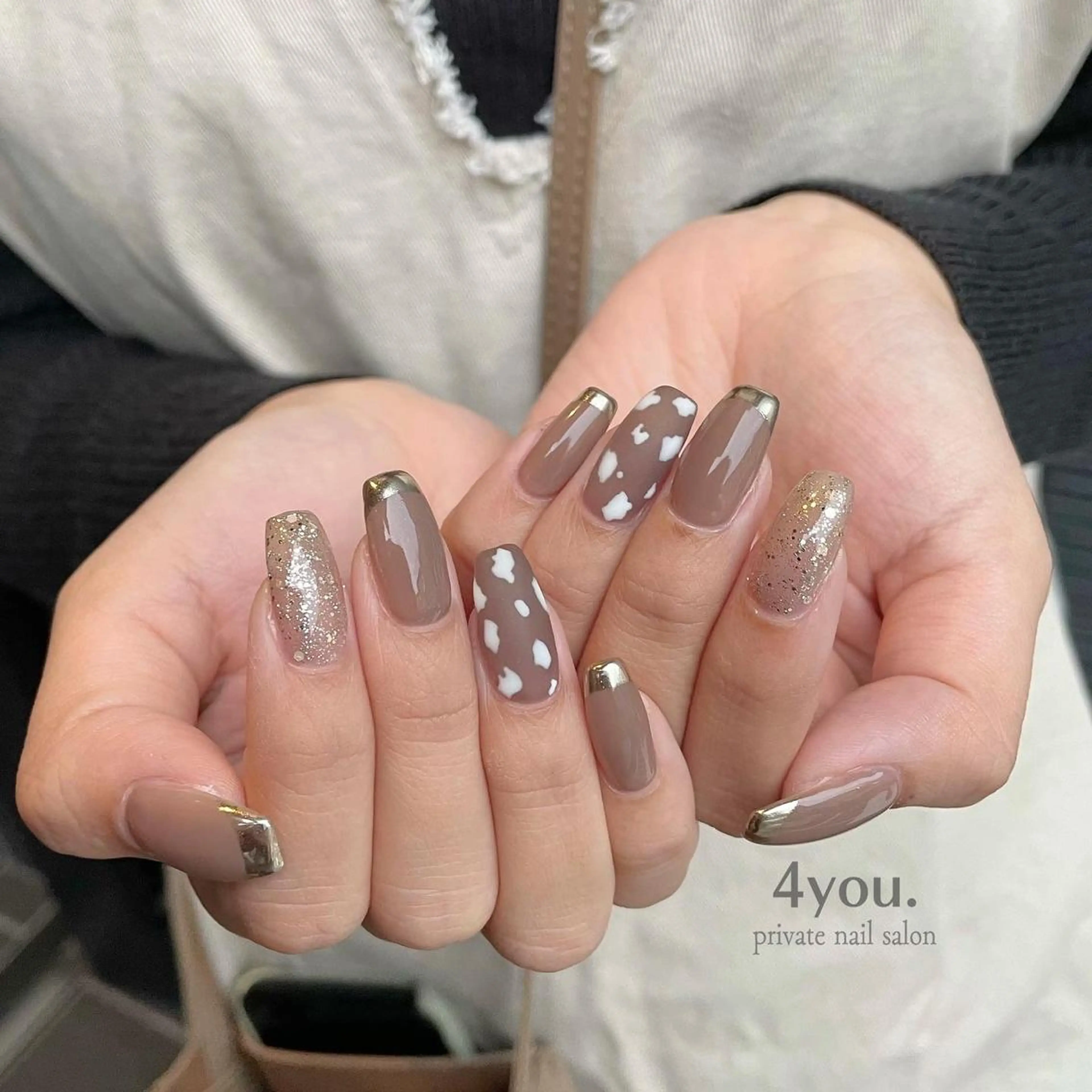 ネイル ハンドネイル nail salon ４ｙｏｕ．のネイルデザイン