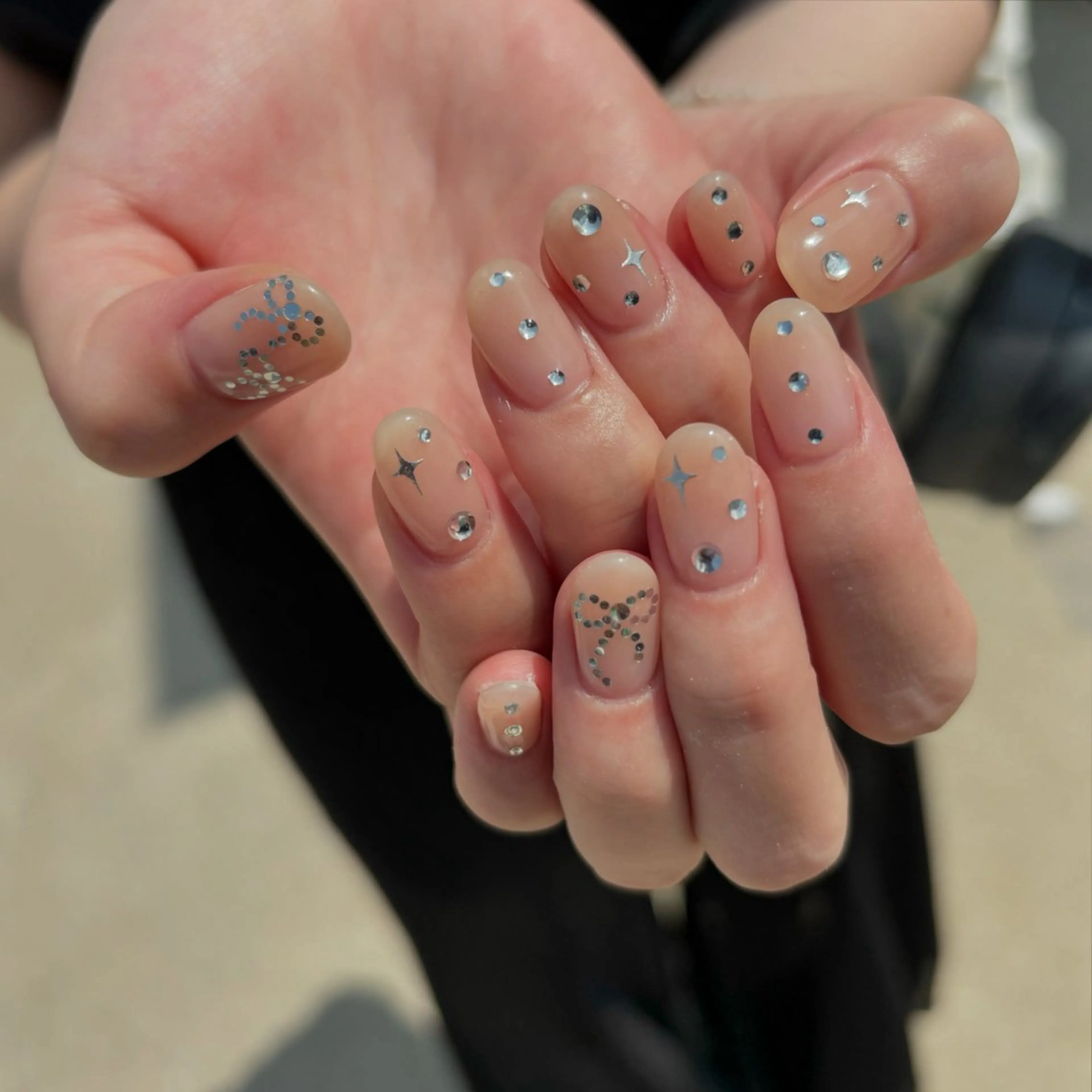 ネイル ハンドネイル Sea  nail by emaのネイルデザイン